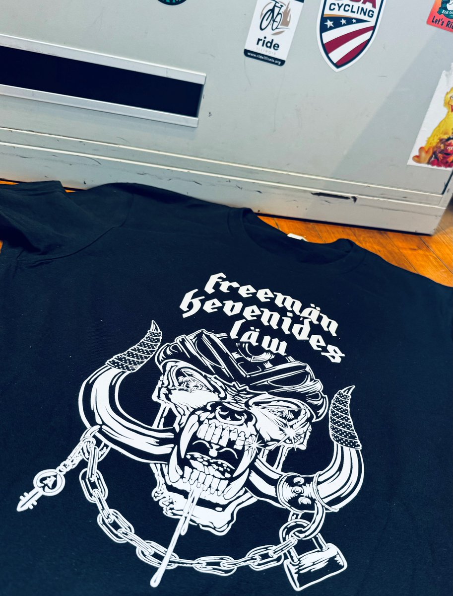 New FK Law swag inspired by Motorhead. (Or should it be No-Motor Head?)