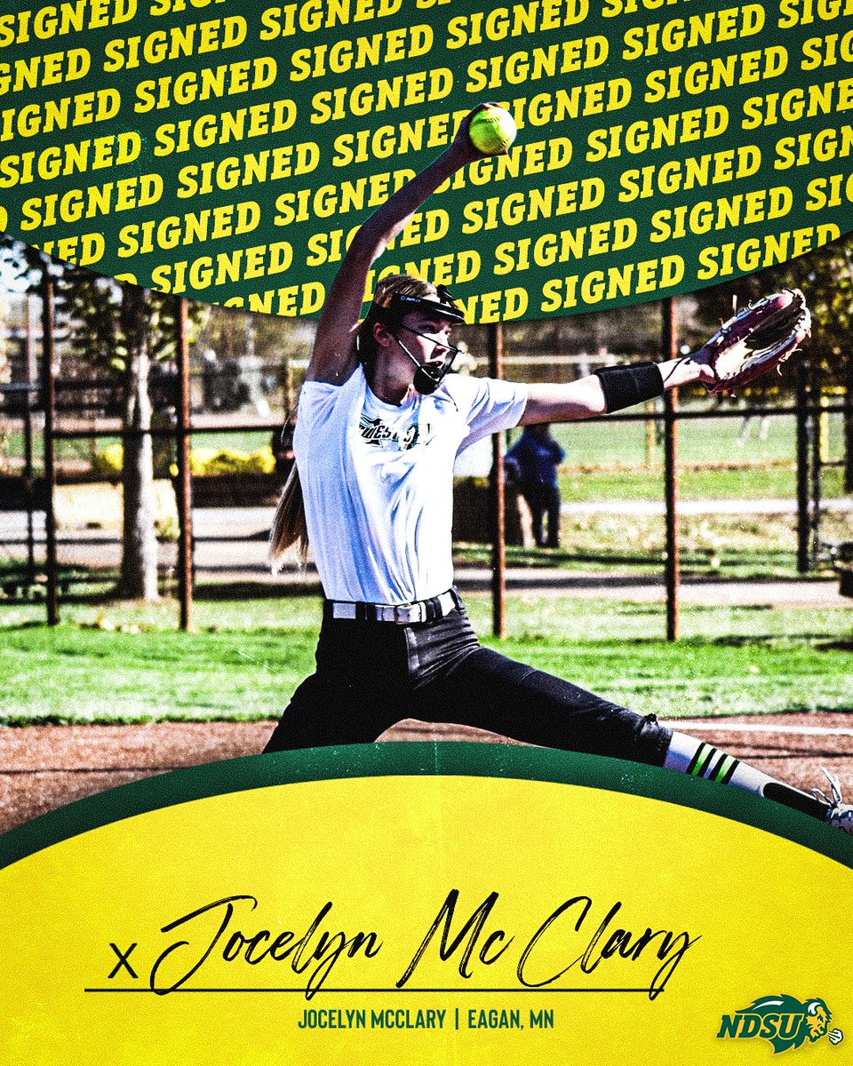𝑺𝒊𝒈𝒏𝒆𝒅! 𝑶𝒇𝒇𝒊𝒄𝒊𝒂𝒍𝒍𝒚 𝒂 𝑩𝒊𝒔𝒐𝒏!

Welcome to the Herd, Jocelyn!

#GoBison 🦬 | #HornsUp 🤘