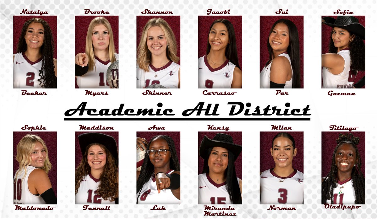 Congratulations to our incredible STUDENT athletes!