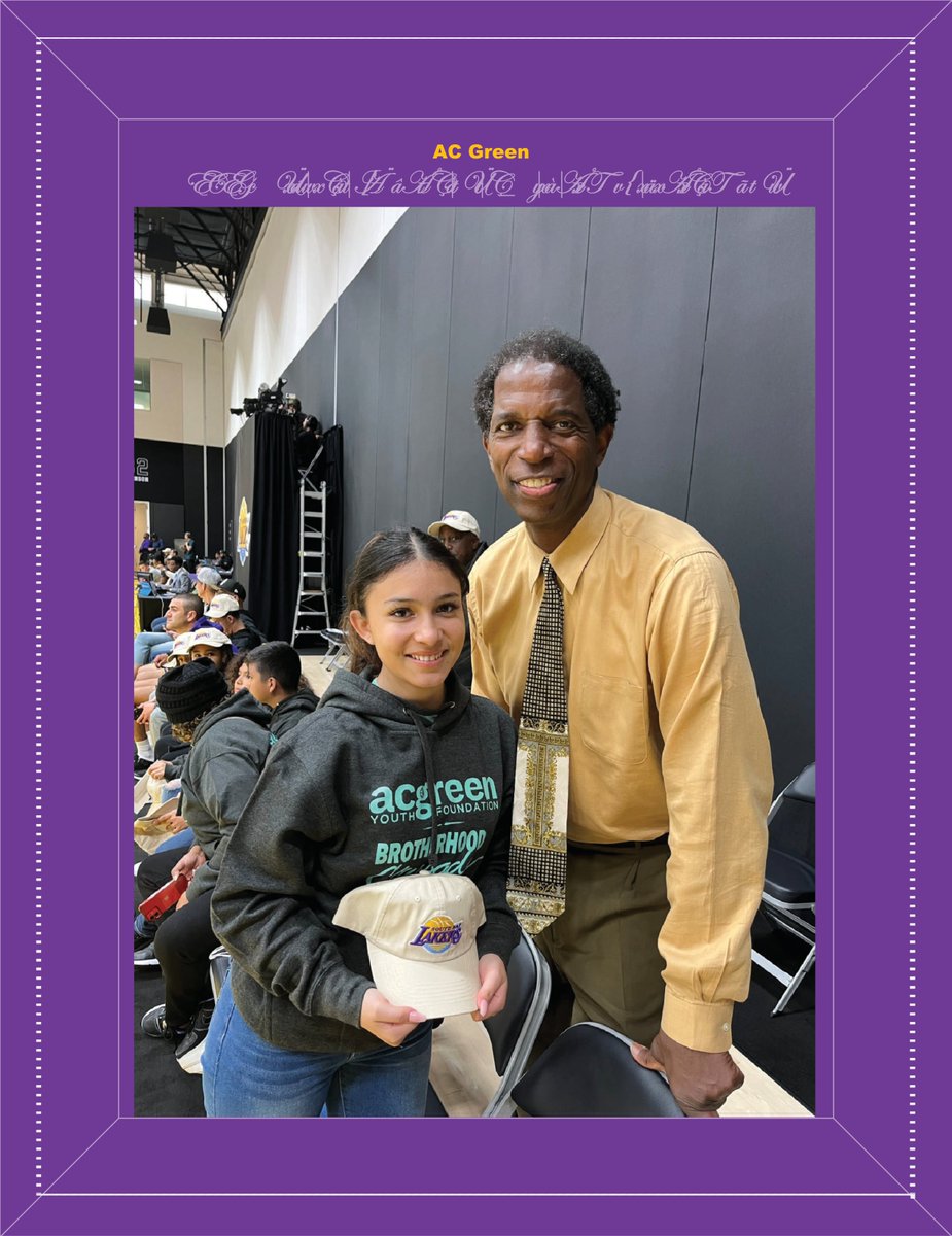 ACGreenYF's tweet photo. This morning, A.C. Green will receive the Presidential Lifetime Achievement Award for his enduring commitment to serving the community. Congrats @NBA_Ironman - we're so proud of you!

#Lakers @Lakers @POTUS @Dodgers https://t.co/mC9fvlxCVf