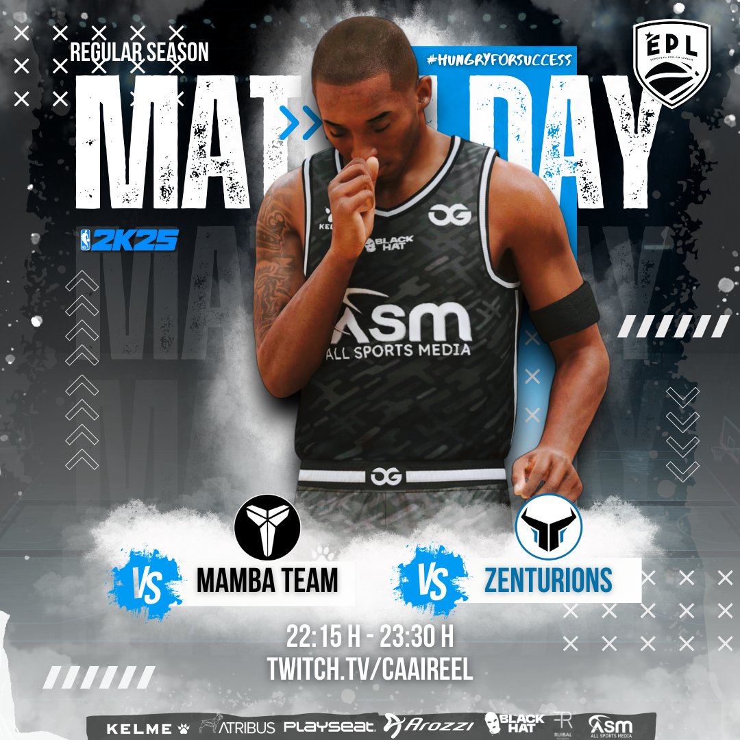 Oxygen Gaming (@gamingoxygen) on Twitter photo ¡Hoy tenemos dos auténticos partidazos en <a href="/EPLorg/">European Pro-Am League</a>, os esperamos para apoyar a los chicos! 🏀
22:15H 🆚 <a href="/MambaTeam2k25/">Mamba Team</a>
23:30H 🆚 @ZenturionsES
🎙️Twitch.tv/Caaireel
#HungryForSuccess ¡Hoy tenemos dos auténticos partidazos en <a href="/EPLorg/">European Pro-Am League</a>, os esperamos para apoyar a los chicos! 🏀
22:15H 🆚 <a href="/MambaTeam2k25/">Mamba Team</a>
23:30H 🆚 @ZenturionsES
🎙️Twitch.tv/Caaireel
#HungryForSuccess