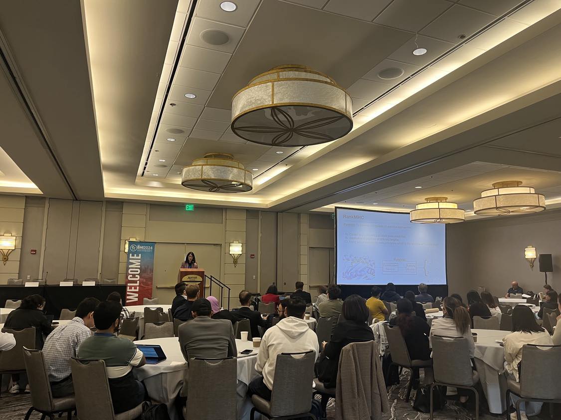 A great keynote from Dr. Lydia Kavraki at BHI on ML-driven analysis of binding interactions in adaptive immune response. The keynote was an excellent example of ML/AI usage to drive impactful innovation in healthcare. #BHI2024 #AIinPhysicalWorld