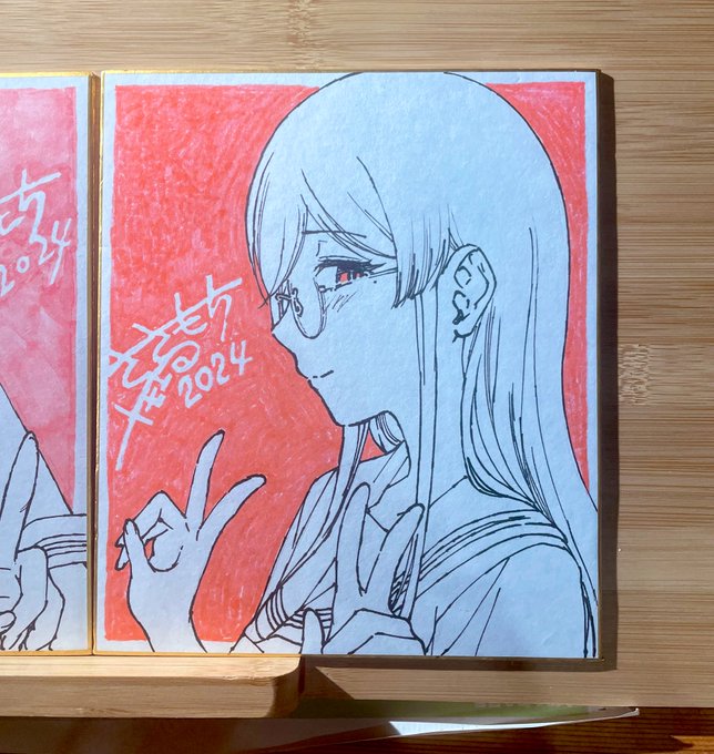  高いペン使ったらすごい発色がいい 黄泉のほうはコピック 