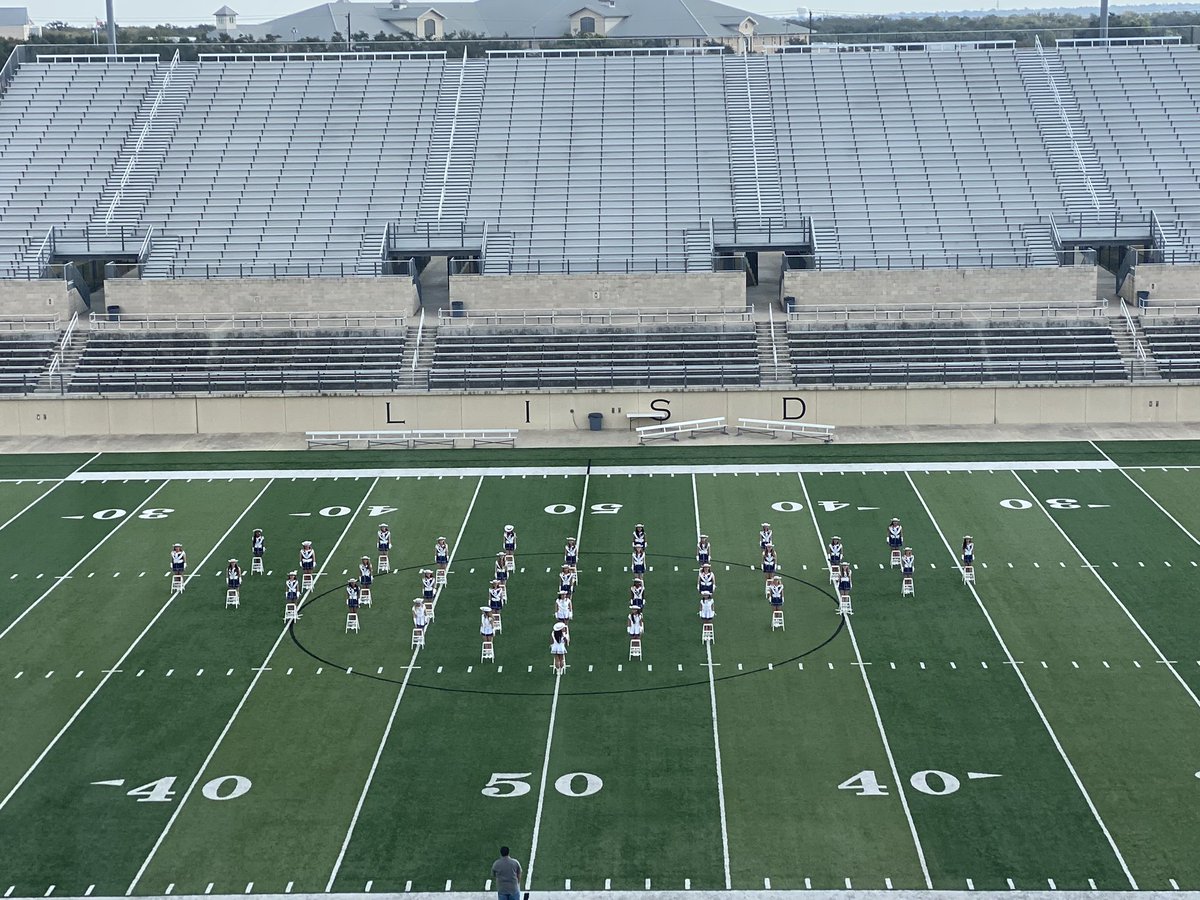TDEA fall assessment is underway <a href="/LeanderISD/">Leander ISD</a> ! Taking the field first, our very own <a href="/ghsguardians/">GHS Guardians</a>