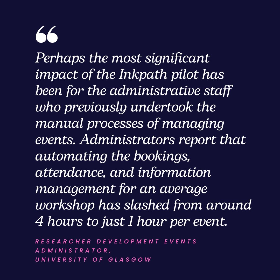 Join our next demo on 19 November &amp; find out more about how <a href="/InkpathUK/">Inkpath professional development platform</a> can help save your team administration hours &amp; support your researchers' #professionaldevelopment.
Book your place👉inkpath.co.uk 
#edtech #innovation #training #CPD #researcherdevelopment #careerGPS