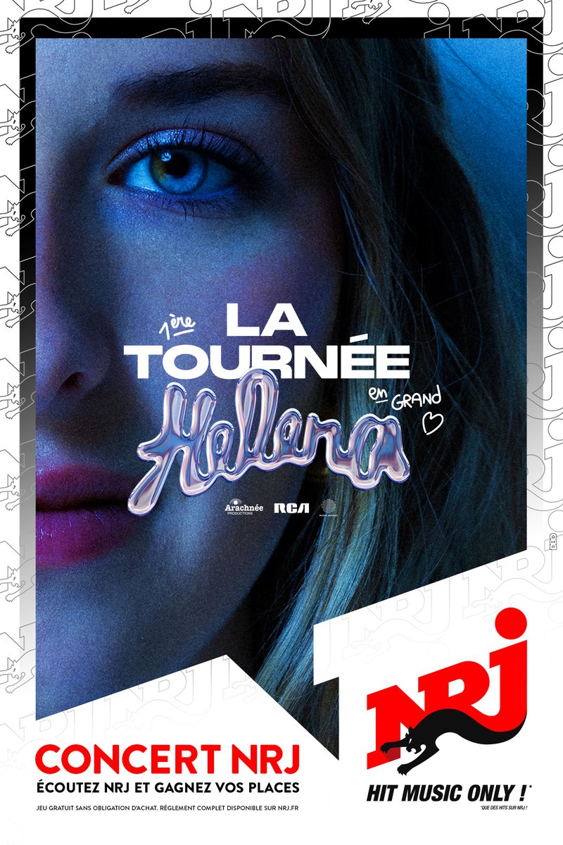 NRJhitmusiconly's tweet photo. 🎤 HELENA sera en tournée en 2025 avec NRJ et elle sera de passage à Paris le 6 novembre 2025. 🔥

Écoutez NRJ et gagnez vos places pour voir HELENAAAAA 😍