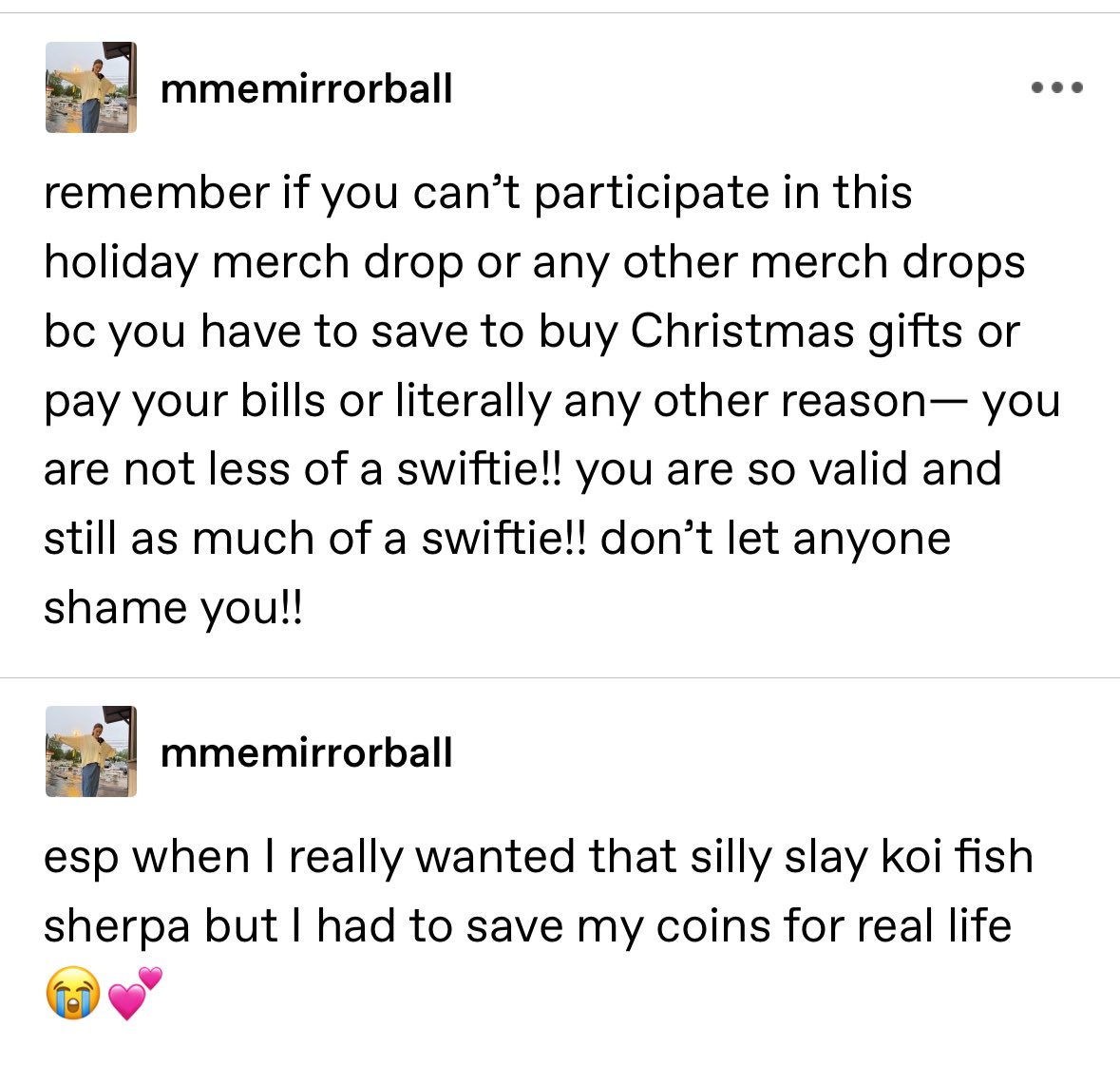 posted this on tumblr last year and it’s still true!!