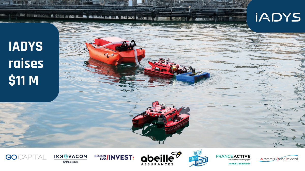 🚀We are proud to announce a 11 M USD funding round to accelerate our growth and further develop our mission: innovate, clean-up and preserve. 🎉
<a href="/GoCapital_FR/">GO CAPITAL</a> <a href="/innovacomvc/">Innovacom</a> <a href="/RegionSudInvest/">Région Sud Investissement</a> <a href="/AbeilleAssur/">Abeille Assurances</a> #sudmerinvest <a href="/franceactive/">France Active</a> #angelsbayinvest
