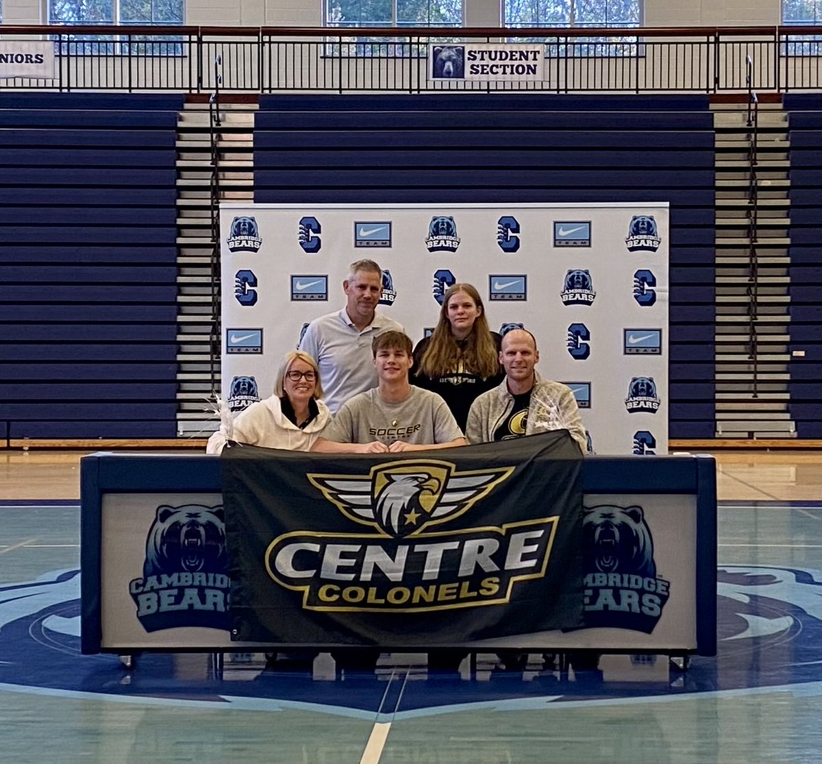 Cambridge Athletics (@cambridge_ad) on Twitter photo Congratulations Declan Miller on signing to play soccer at Centre College!👏🏼👏🏼👏🏼<a href="/AgansPrincipal/">PrincipalAgans</a> <a href="/LGlenn_FCS_AD/">Lamarr Glenn, ED.S., CAA</a> Congratulations Declan Miller on signing to play soccer at Centre College!👏🏼👏🏼👏🏼<a href="/AgansPrincipal/">PrincipalAgans</a> <a href="/LGlenn_FCS_AD/">Lamarr Glenn, ED.S., CAA</a>
