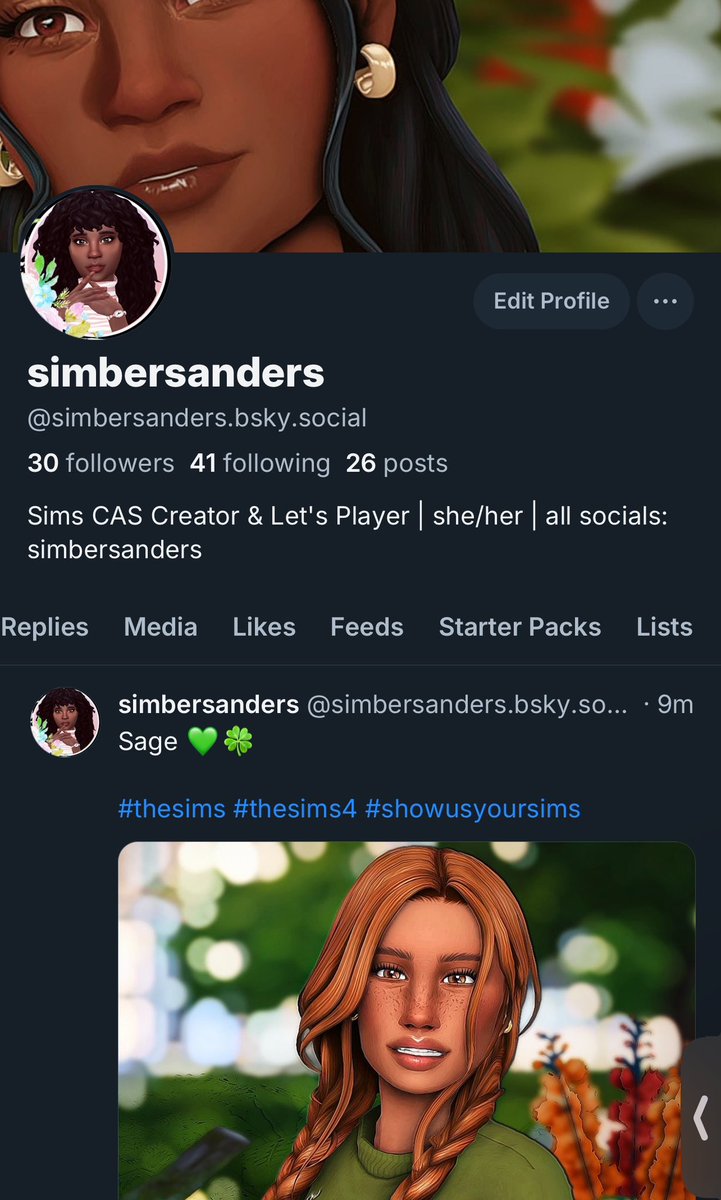 simbersanders's tweet image. Come join me on 🦋☁️