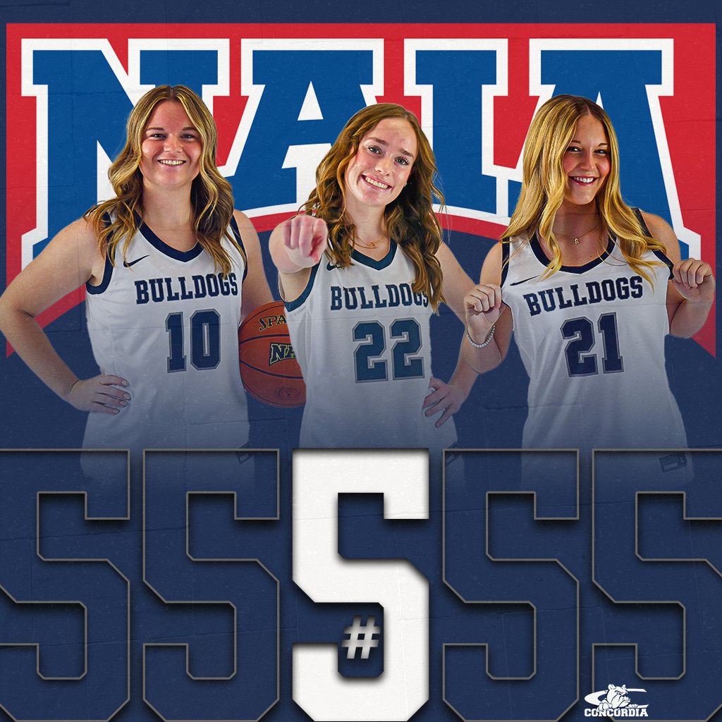 🏀 | <a href="/CUNEwbb/">Concordia-NE WBB</a> checks in at No. 5 in the NAIA coaches' poll! 

❗️#5❗️

🔗 naia.org/sports/wbkb/20…