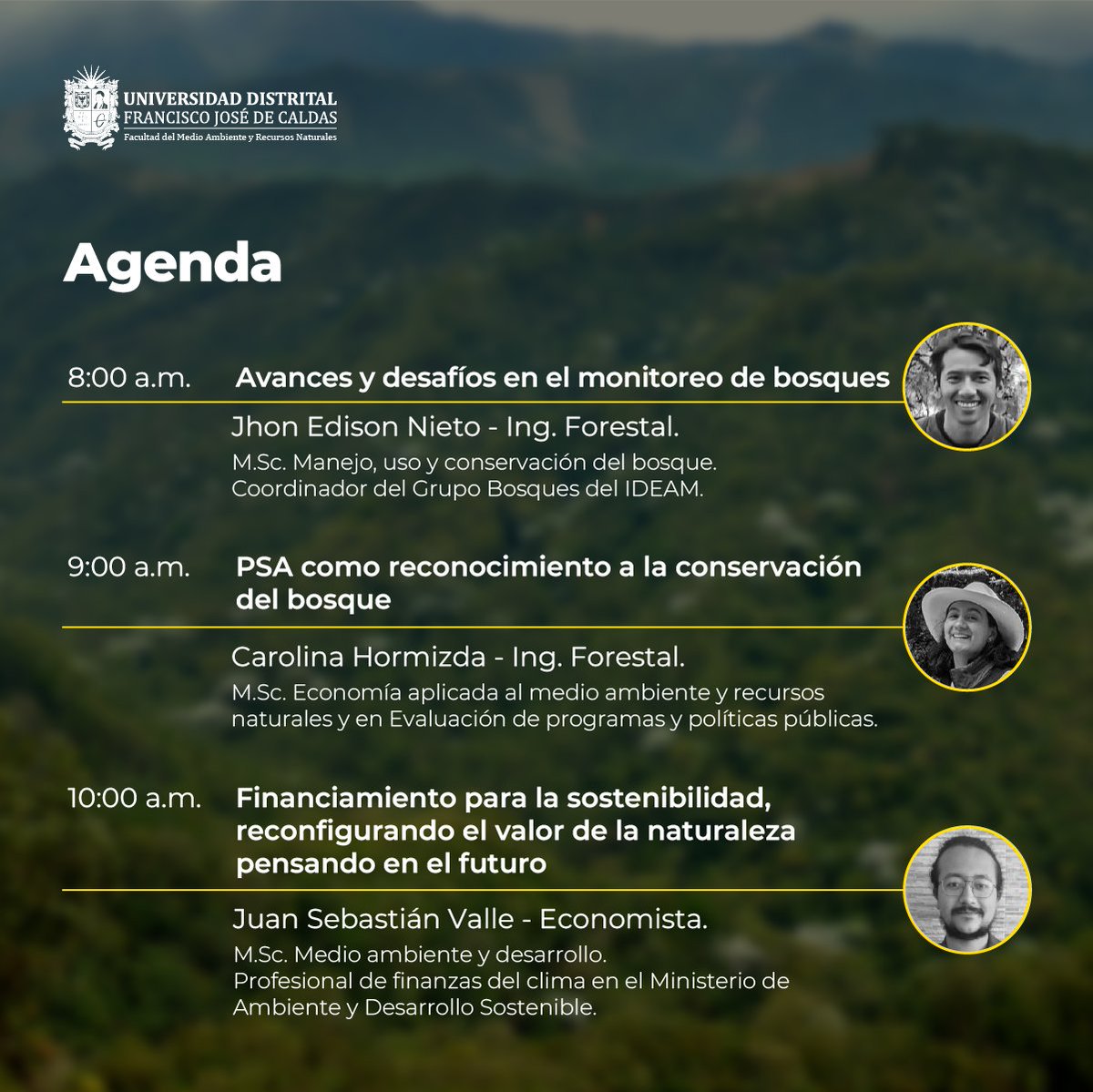 udistrital's tweet photo. #EventosUD || ¿Cómo están nuestros bosques? 🌳 ¿cómo estamos trabajando por su conservación? 🤓
Prográmate con el Sexto encuentro de revisión académica “Bosques y Ecología”, organizado por
@FamarenaUD.
🗓️16 de noviembre
⏰ 8:00 a.m. https://t.co/c8S7shLcc2