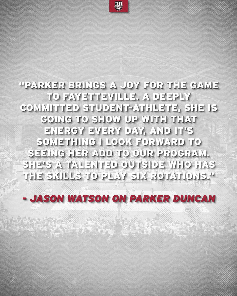ATX ➡️ NWA 📍

Reloading on offense with a power hitter in Parker Duncan!

Welcome home 🐗
