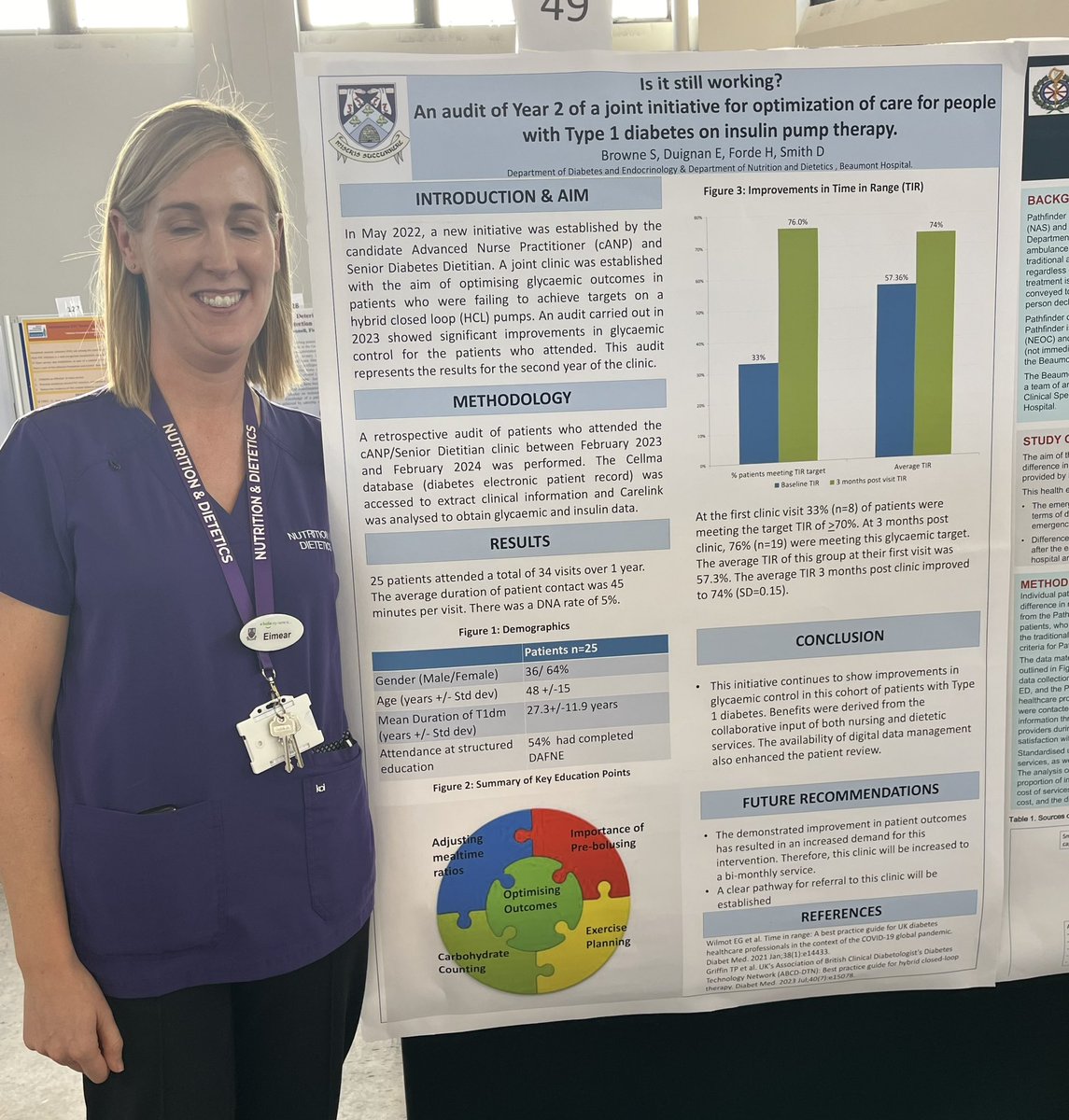 Beaumont Dietitians (@beaumontdiet) on Twitter photo Great representation from dietetics showcasing the ongoing audit work we undertake to improve patient care. Part of the 12th Quality & Patient Safety Day #Beaumont24 <a href="/Beaumont_Dublin/">Beaumont Hospital</a> <a href="/PaulaCallaghy/">Paula O'Connor</a> <a href="/hmrryan/">Helen Ryan</a> <a href="/linfitz2010/">Linda Fitzpatrick</a> Great representation from dietetics showcasing the ongoing audit work we undertake to improve patient care. Part of the 12th Quality & Patient Safety Day #Beaumont24 <a href="/Beaumont_Dublin/">Beaumont Hospital</a> <a href="/PaulaCallaghy/">Paula O'Connor</a> <a href="/hmrryan/">Helen Ryan</a> <a href="/linfitz2010/">Linda Fitzpatrick</a>