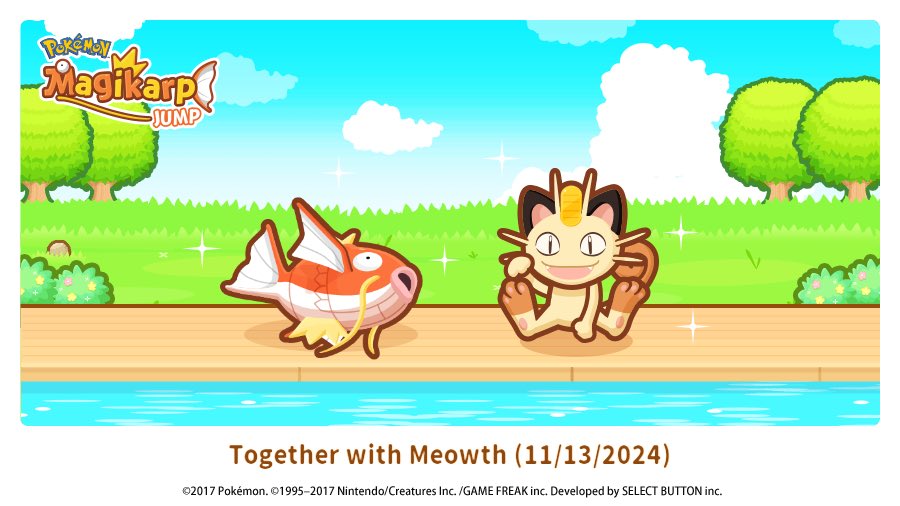 NaowProductions's tweet photo. Together with Meowth (11/13/2024) #Magikarp https://t.co/3Gx9ZpW76L https://t.co/wTDmnH5fgi