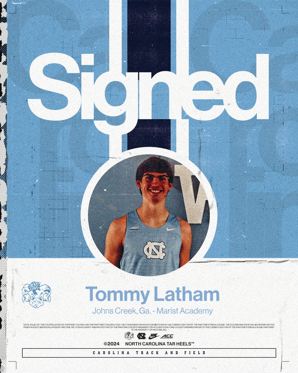 UNCTrack_Field's tweet photo. Welcome to Carolina, Tommy! 

Georgia 1600m Record Holder
Georgia 3200m Record Holder
8x Georgia State Champion
NXN Qualifier

No. 1 ranked 1600m runner in the class of 2026

Ran under 4:02 in the 1600m 4 times last year

Personal Bests:
1600m - 4:00.24 
3200m - 8:46.88 https://t.co/DhWDC0vRT8