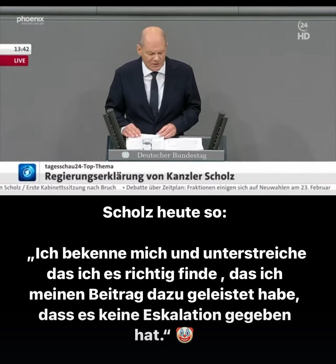 Na ein Glück zählen die tagtäglichen Eskalationen Russlands gegenüber Ukraine nicht dazu bei Scholz. #LetUkraineStrikeBack