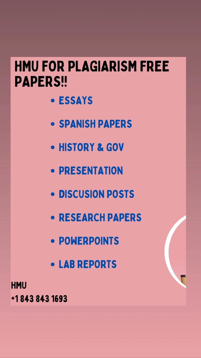 celinethewriter's tweet image. Hmu for help with essays, discussion and research papers

#PVAMUFootball #pv28 #pvamu 
#pvamunation  #pvamu27  #panthercamp24  #studentlife  #oncampus #fall2024 
#candiedfruit #relatable #collegelife #oncampus #incomingfreshman #hbcu #tsu #studentlife #studentlife