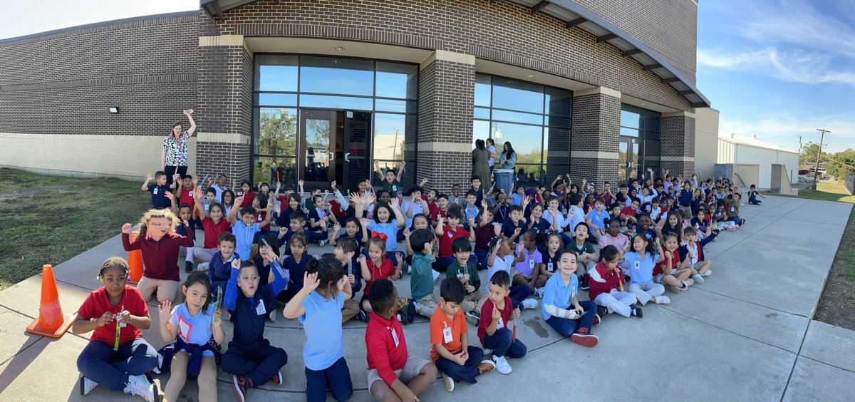 Yesterday we celebrated close to 300 students who had perfect attendance the 2nd six weeks! Way to go #haescowboys!