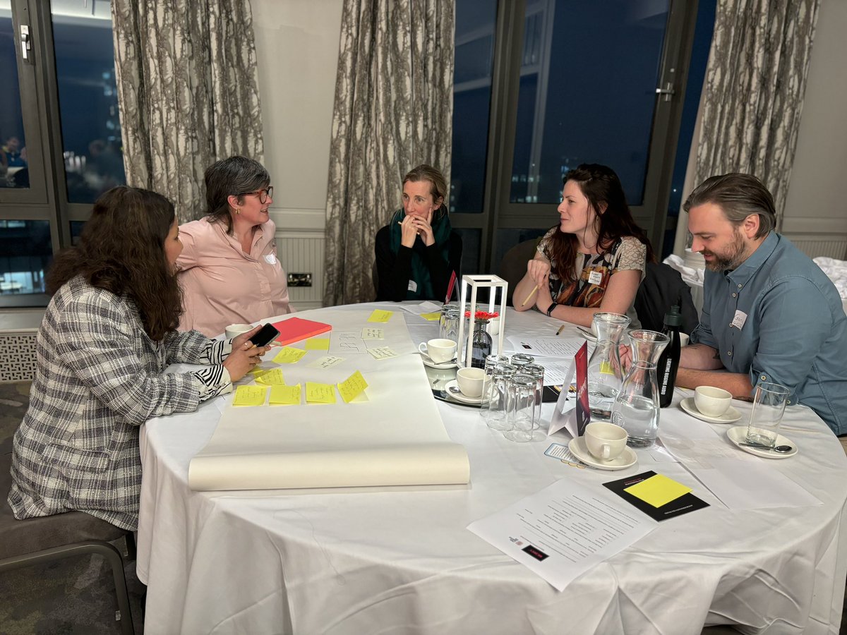 playthinkbrink's tweet photo. Great #REact24 festival session on #whatshouldthiscitydo - top talks & great audience engagement with @chrisnorniron @cheekylee23 @Ciaranovic Gerard Carlin & @FundTheNINE co-hosted with @ClimateCoCentre. Thanks to @LinenQuarterBID https://t.co/2cYMiVfTgD
