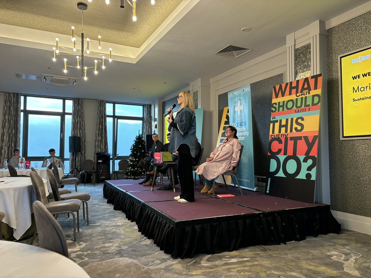 playthinkbrink's tweet photo. Great #REact24 festival session on #whatshouldthiscitydo - top talks & great audience engagement with @chrisnorniron @cheekylee23 @Ciaranovic Gerard Carlin & @FundTheNINE co-hosted with @ClimateCoCentre. Thanks to @LinenQuarterBID https://t.co/2cYMiVfTgD