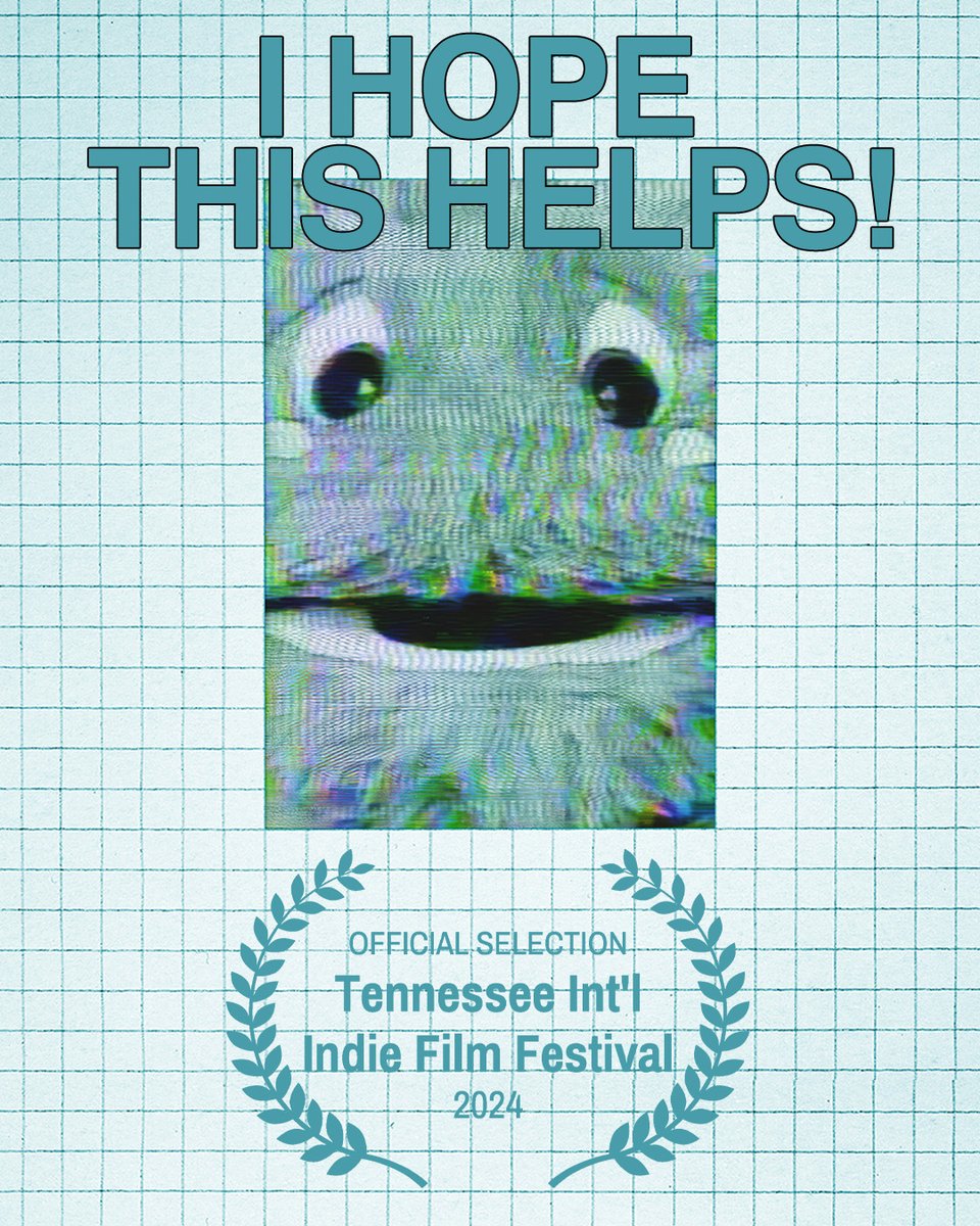 Join writer/director Daniel Freed (<a href="/dmarcus/">Daniel M. Freed</a>) at the Tennessee International Indie Film Festival for a screening of our new AI documentary, I HOPE THIS HELPS! 

DATE/TIME: Saturday, Nov. 16, 3:10 p.m. as part of Block 3

LOCATION: Westlight Studios - Franklin, TN (outside
