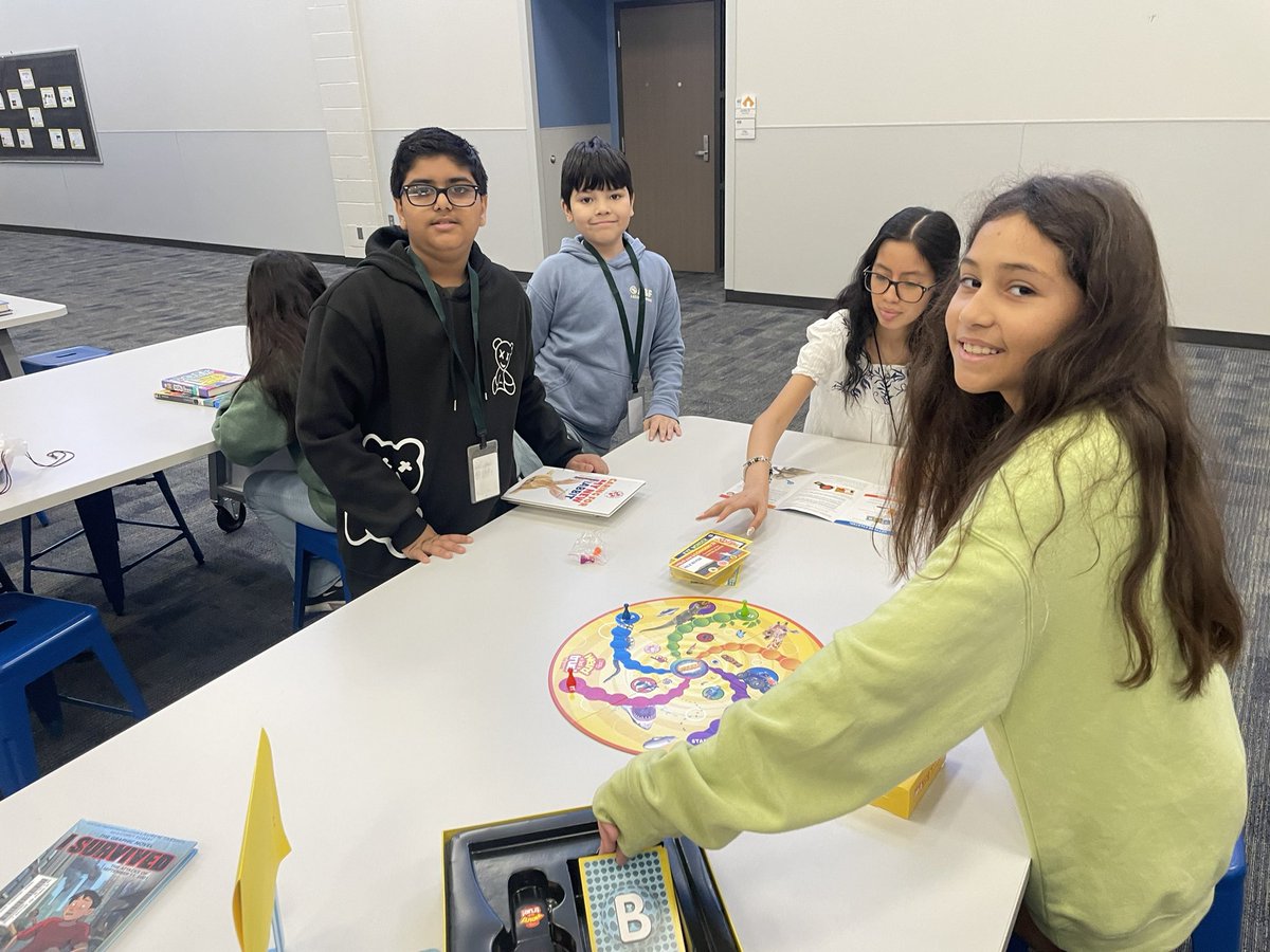 YeagerLibrary's tweet photo. Our students love the Weird but True books in the library and now they can play the game at makerspace in the Yeager Library. @CyFairYeager @YeagerLibrary @CyFairLibraries https://t.co/7D4VSpoNtE