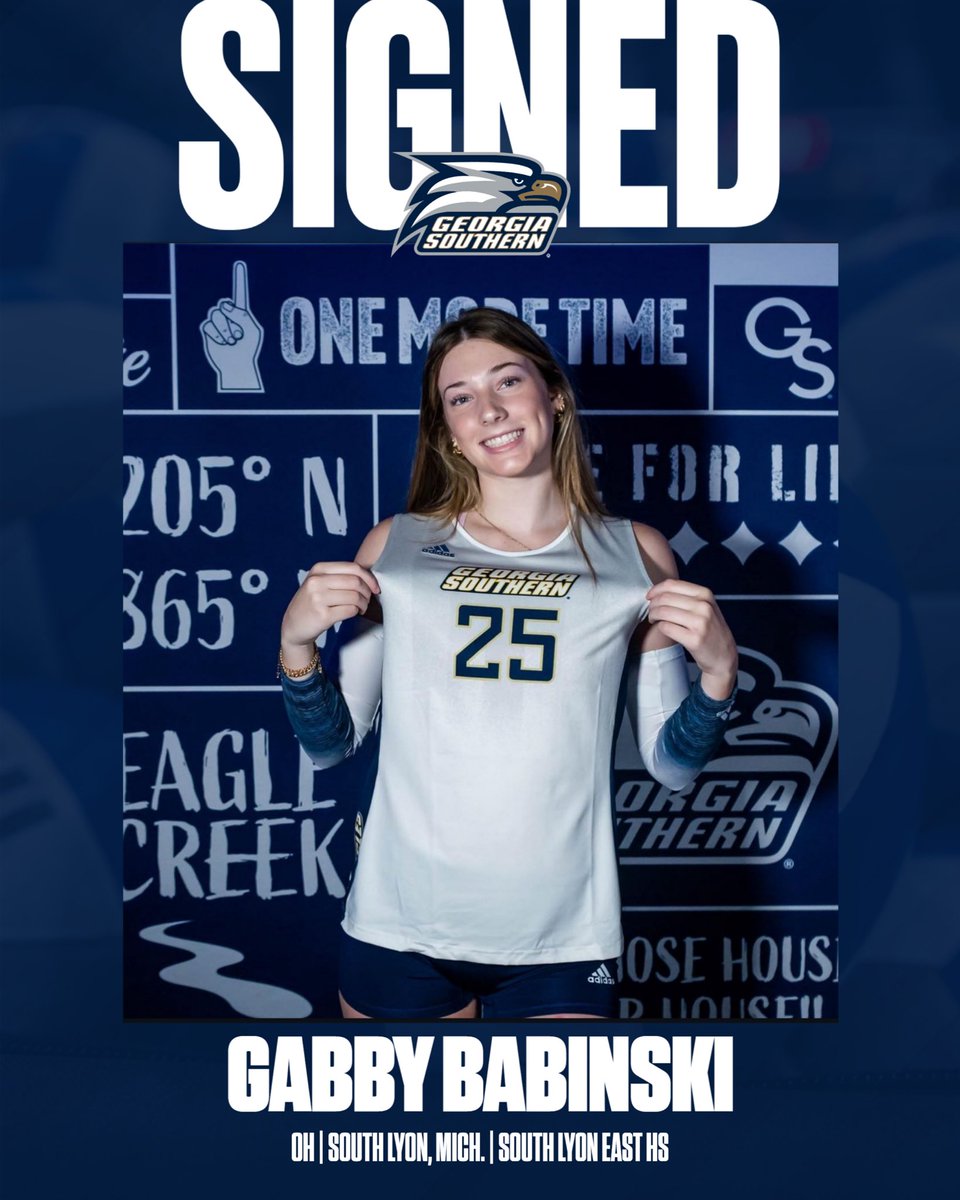 Welcome to Eagle Nation, Gabby! 🦅

#HailSouthern | <a href="/gabbybabinski/">Gabriella Babinski</a>