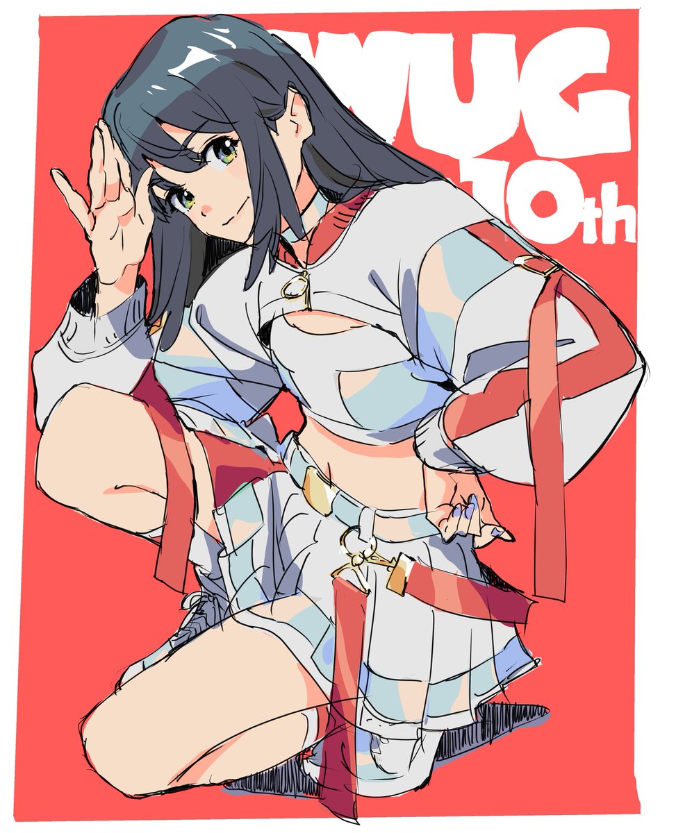 Wake Up, Girls!１０周年衣装描いてみました。
明日からライブの配信もあるみたいですね！
１０周年を楽しもう！
#WUGファンアート
#WUG10周年