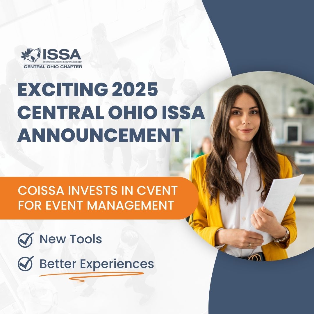 We're excited to announce that COISSA is leveling up our events with Cvent, a top-tier event management platform! This investment means a smoother registration process, real-time updates, and a more personalized experience for attendees!
#COISSA #EventManagement #Cvent #InfoSec