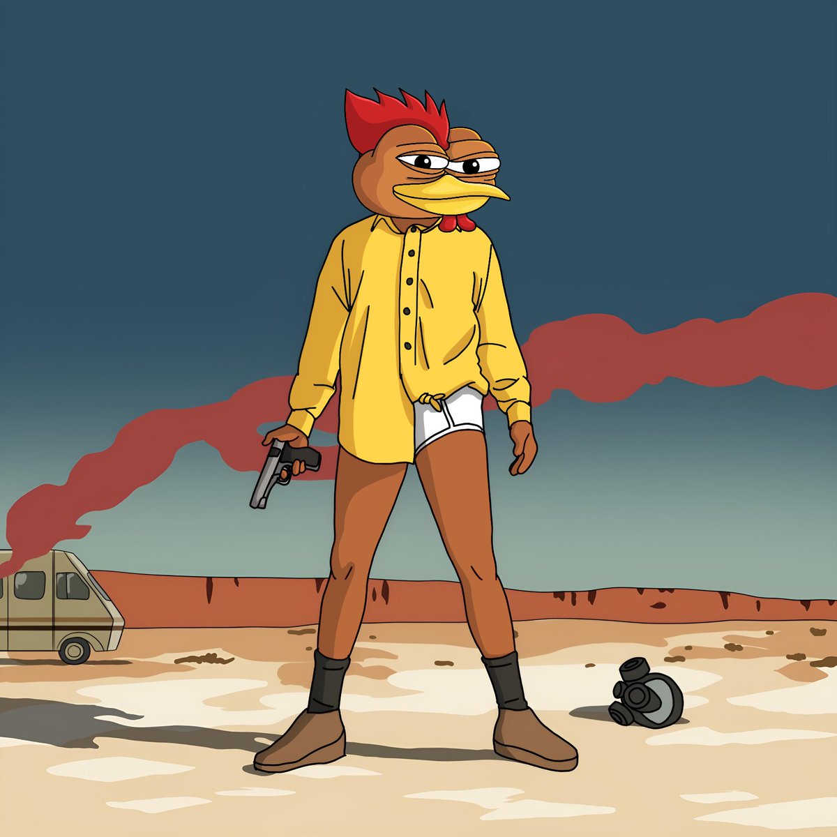 I told them I wouldn't let any jeets spare - CLUCK CLUCK! 🔫

BOK BOK PKAAAA! 🐔