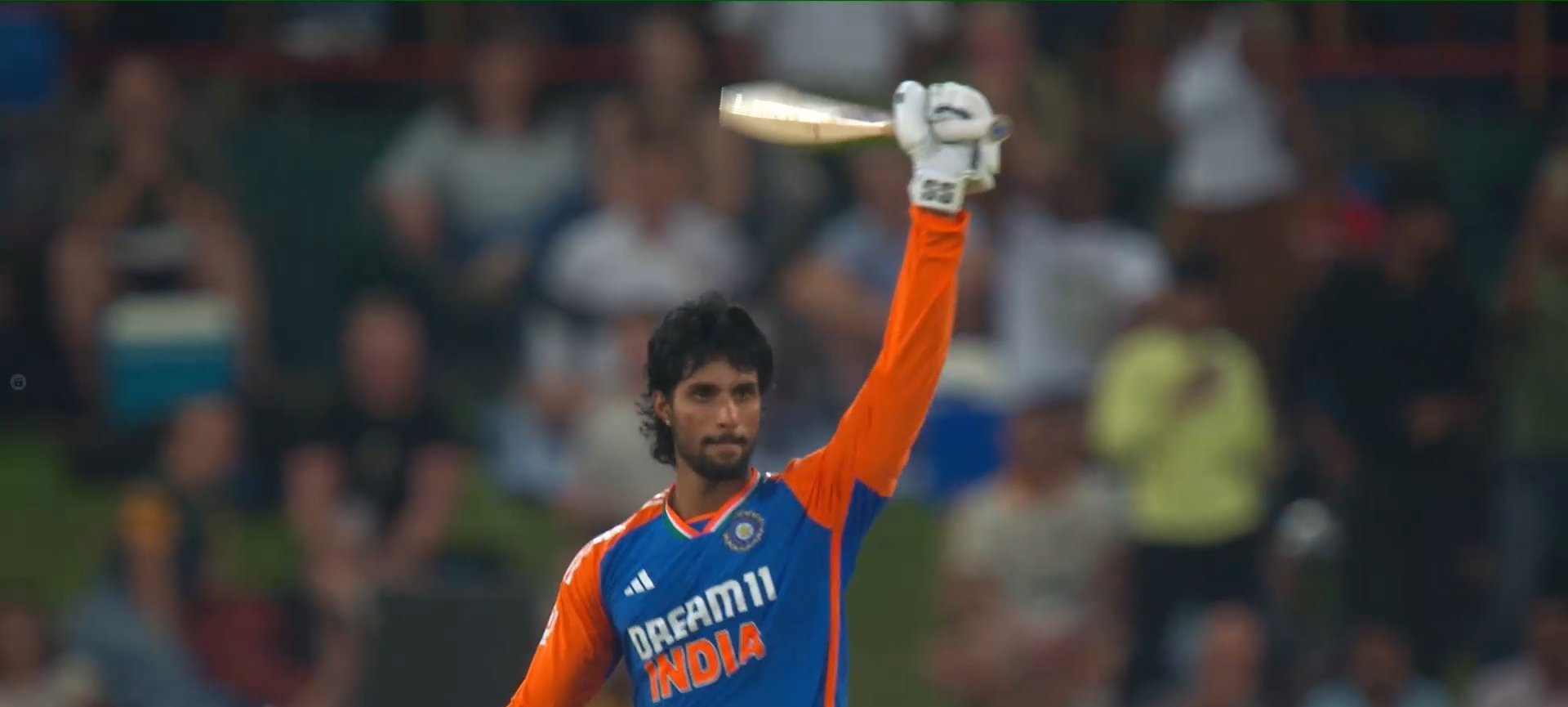 Johns. on X: "TILAK VARMA HAS ARRIVED IN INTERNATIONAL CRICKET ???? - 107* runs from just 56 balls including 8 fours & 7 sixes against South Africa in South Africa in T20I,