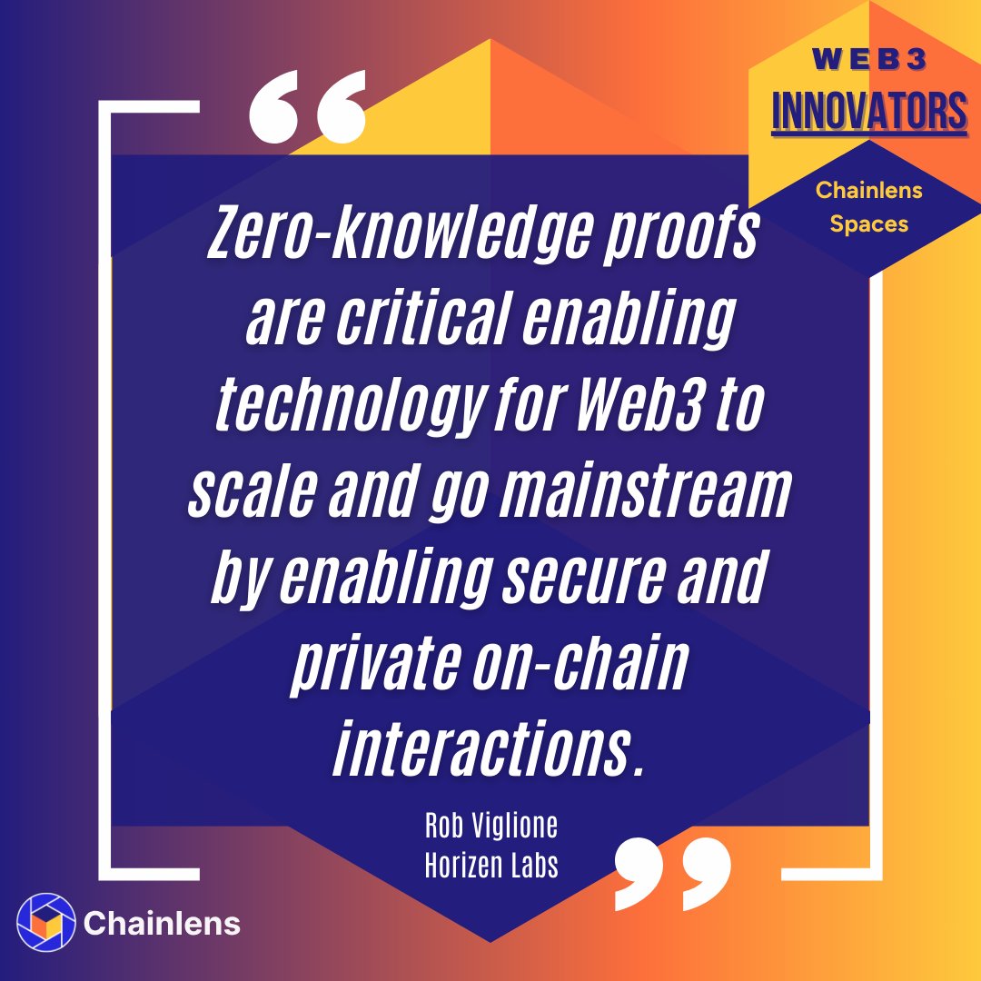 0xchainlens's tweet photo. 🔐 ZK proofs are paving the way for Web3 to scale with secure, private interactions on-chain.
Hear more from @HorizenLabs in the latest #Chainlens Spaces with @Web3Labs.
🎧 Listen here: https://t.co/RLl91SIr17 https://t.co/k7cRCkcLtP