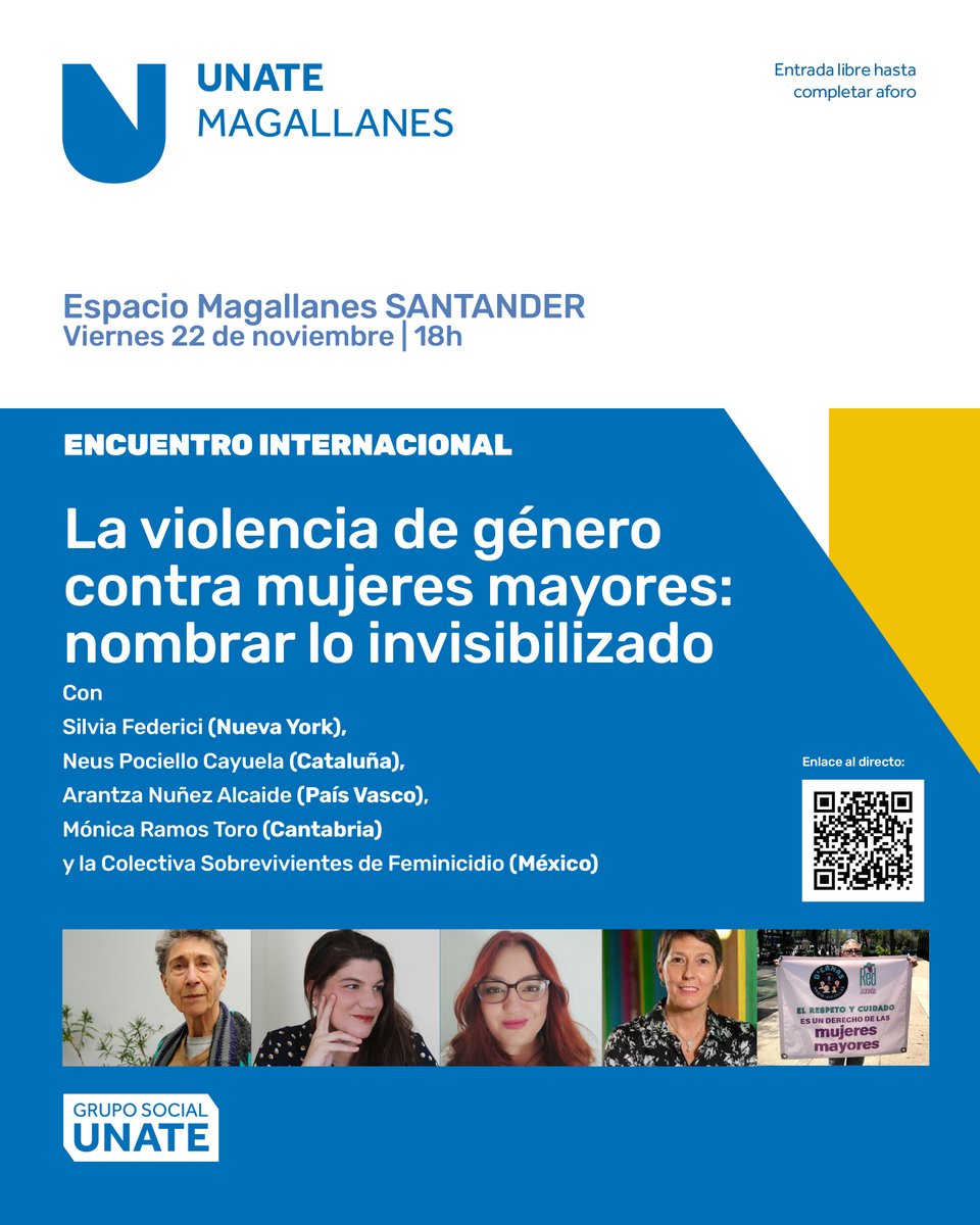 Las mujeres mayores también sufren violencia de género, aunque no siempre la identifiquen. Grupo Social UNATE organiza un encuentro internacional sobre cómo detectar y atender esta realidad.