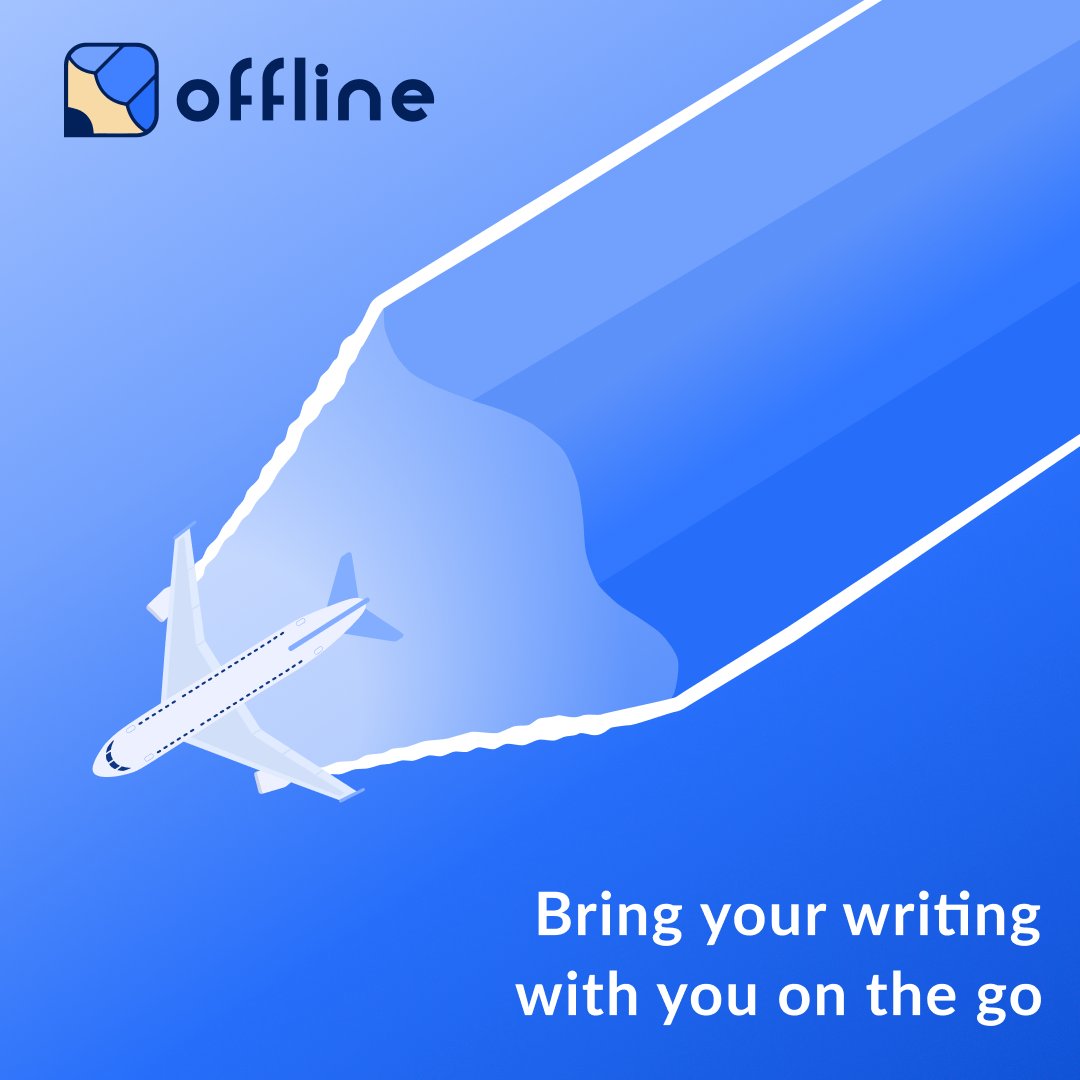 No internet? No problem 😎

Return to Essay to keep working on active projects while offline.

Open Essay even when you are not connected to the internet.

Access all your documents and switch between existing essays to work on multiple projects.

Learn more: