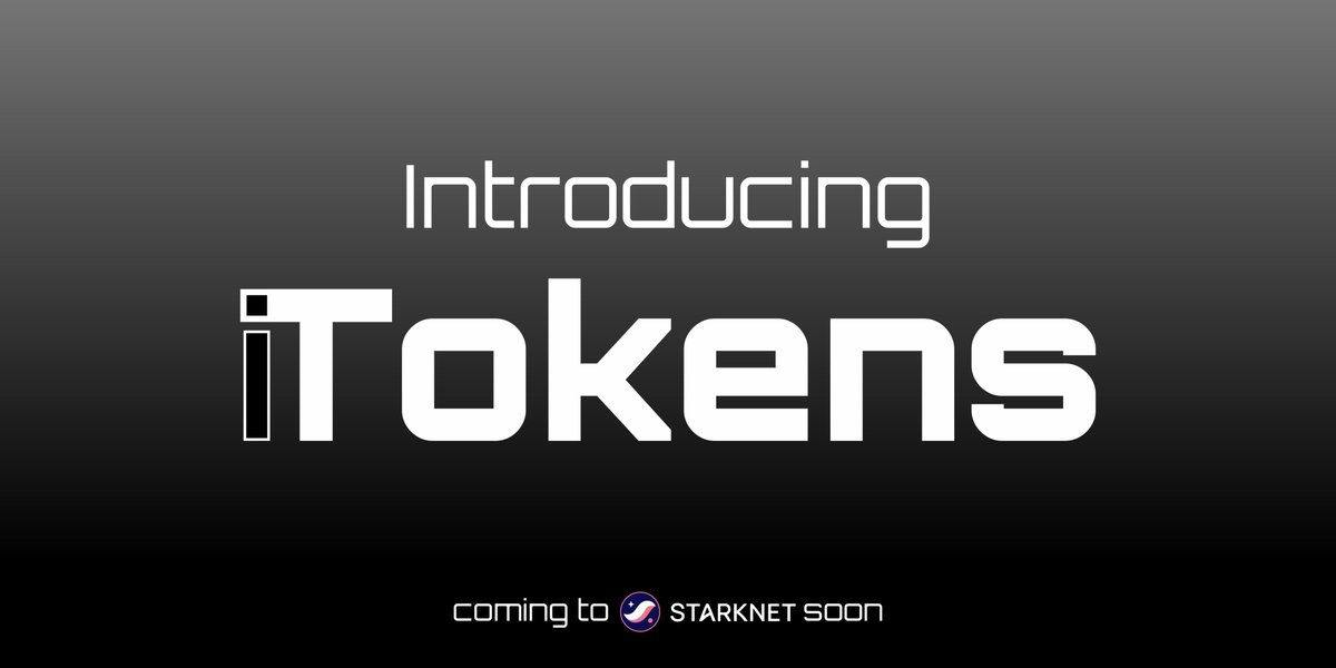 i_Tokens_'s tweet image. We're excited to introduce iTokens - cryptocurrency indices and tokens that provide an ETF-like experience coming to @Starknet soon!
