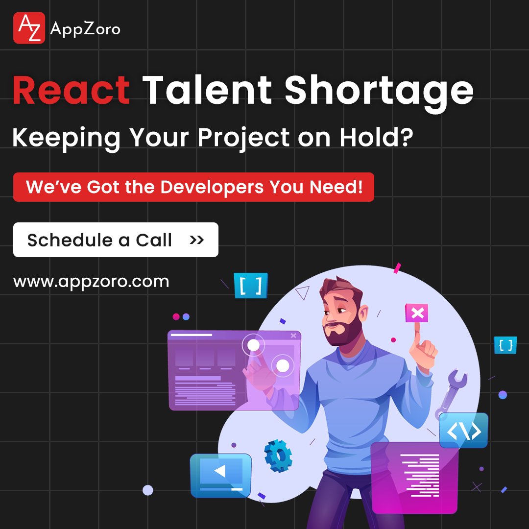AppZoroT's tweet image. Finding the right development talent can be challenging—especially in today’s fast-moving tech landscape. Our skilled @reactjs developers are ready to help you push your project forward, no delays, no compromises.
#ReactDevelopment #AppZoro #ProjectAcceleration