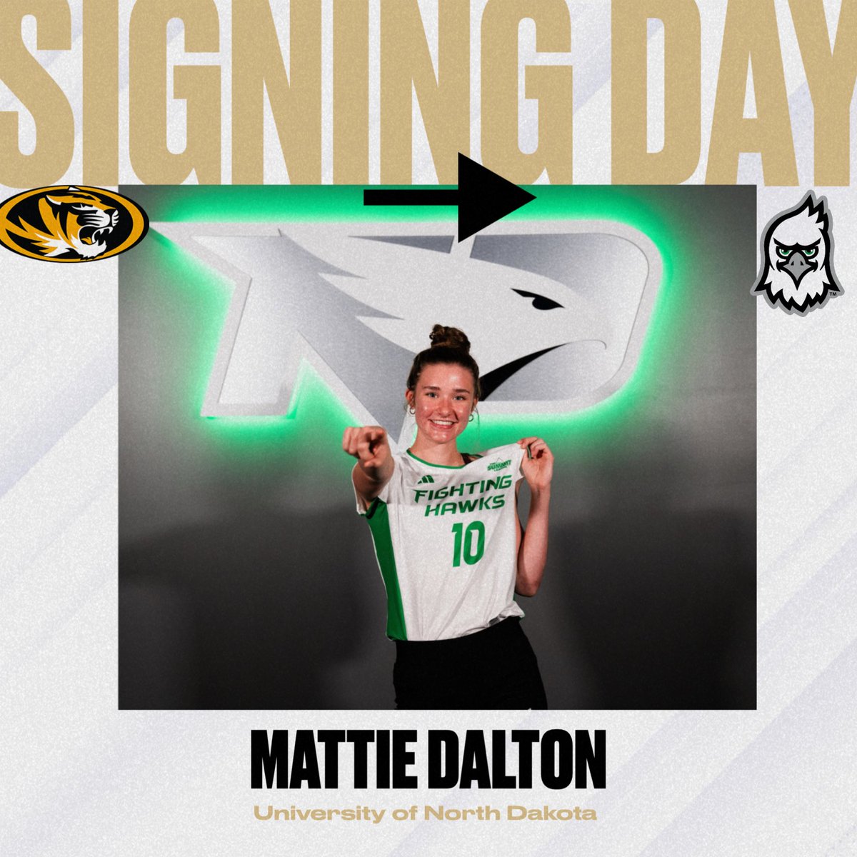 Today we celebrate our two seniors who have committed to play at the next level. We wish them well and appreciate all of their dedication to our program. Good luck on your next journey!🐯🖤