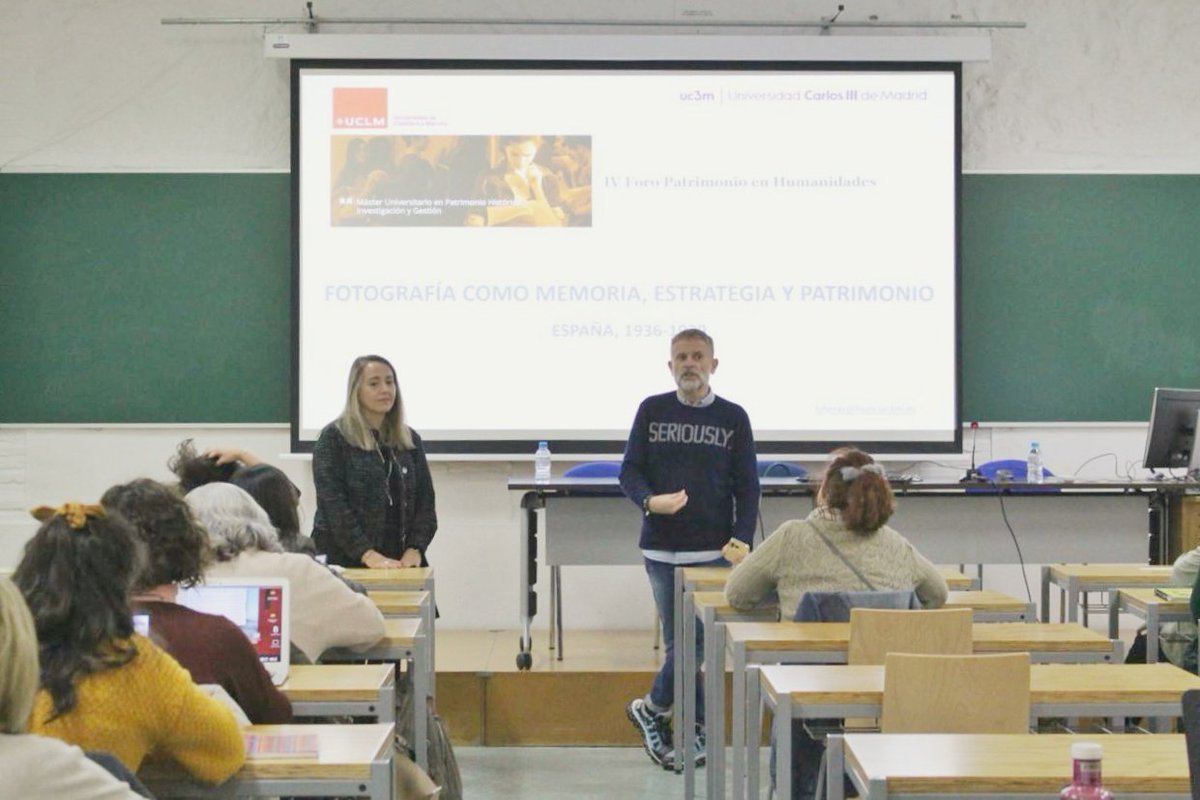 HumanidadesTO's tweet photo. Comienza el segundo día de nuestro IV Foro Patrimonio en Humanidades 📷 https://t.co/RPVbKFVrcf
