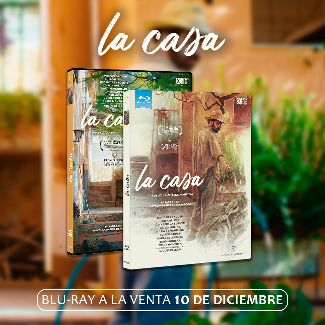 ¡Os presentamos el Blu-ray de LA CASA!🏠🫂

Una edición supervisada por el director Álex Montoya, con más de dos horas de extras, incluyendo la pieza "En el rodaje de La Casa" hecha por el director expresamente para su salida en físico ⭐

Incluye ilustración dedicada de