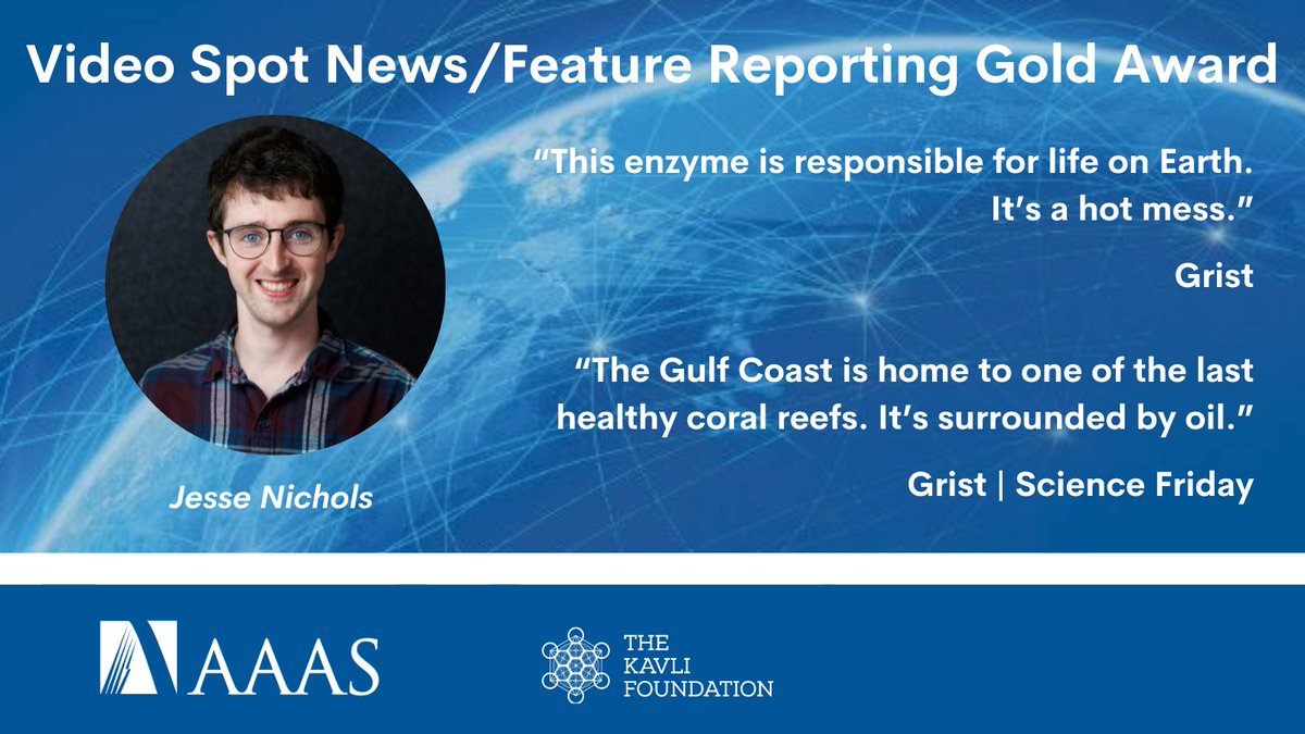 Congratulations to “Video Spot News/Feature Reporting” Gold Award winner <a href="/jessetnichols/">Jesse Nichols</a>. brnw.ch/21wOBxK