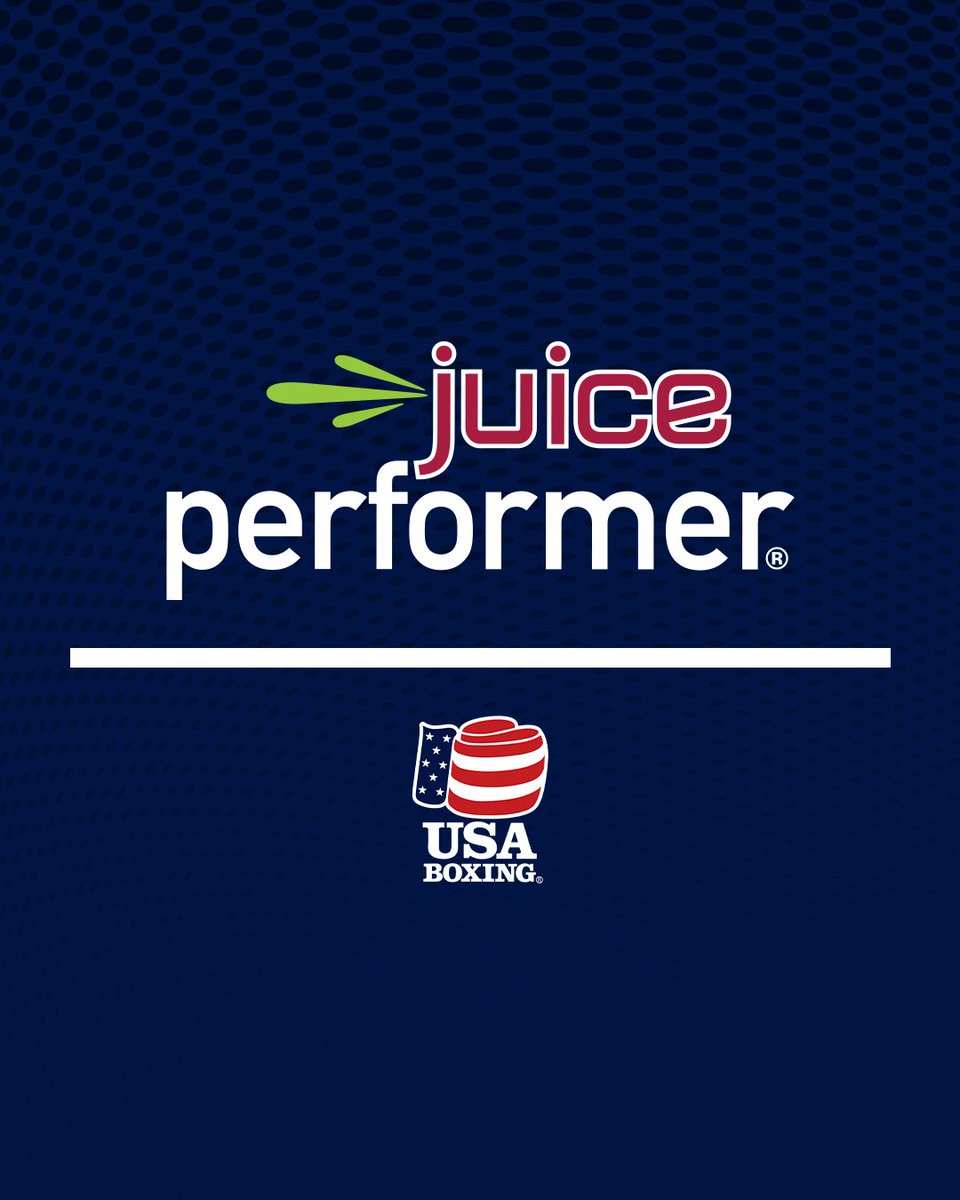USABoxing's tweet photo. USA Boxing has partnered with @JuicePerformer!

Juice Performer’s 100% all-natural juices provide USA Boxing members a healthy option to fuel and replenish their bodies to enhance athletic performance. https://t.co/DlPEDpQPqV