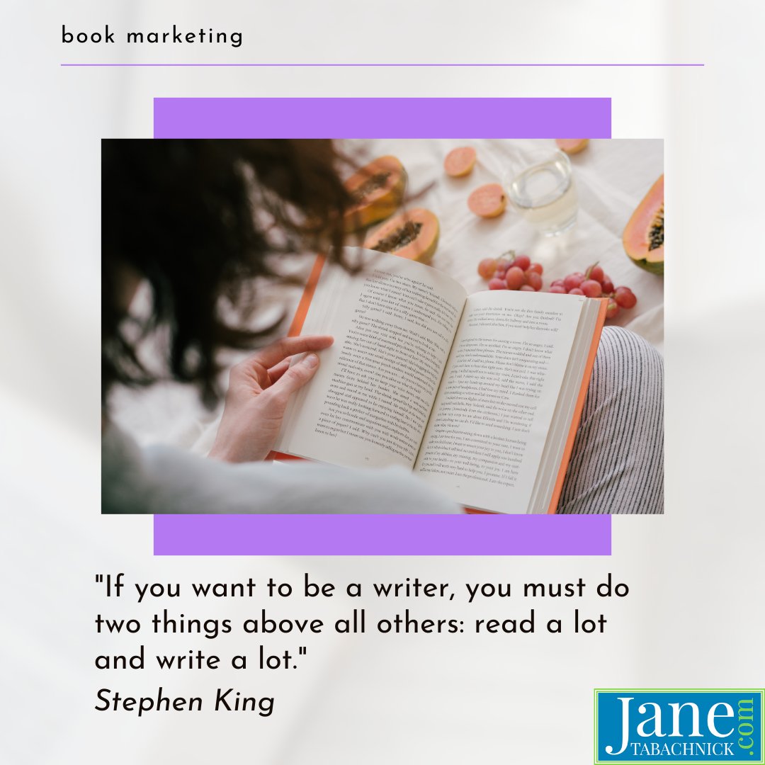 "If you want to be a writer, you must do two things above all others: read a lot and write a lot." - Stephen King

#authorlife #writingabook #author