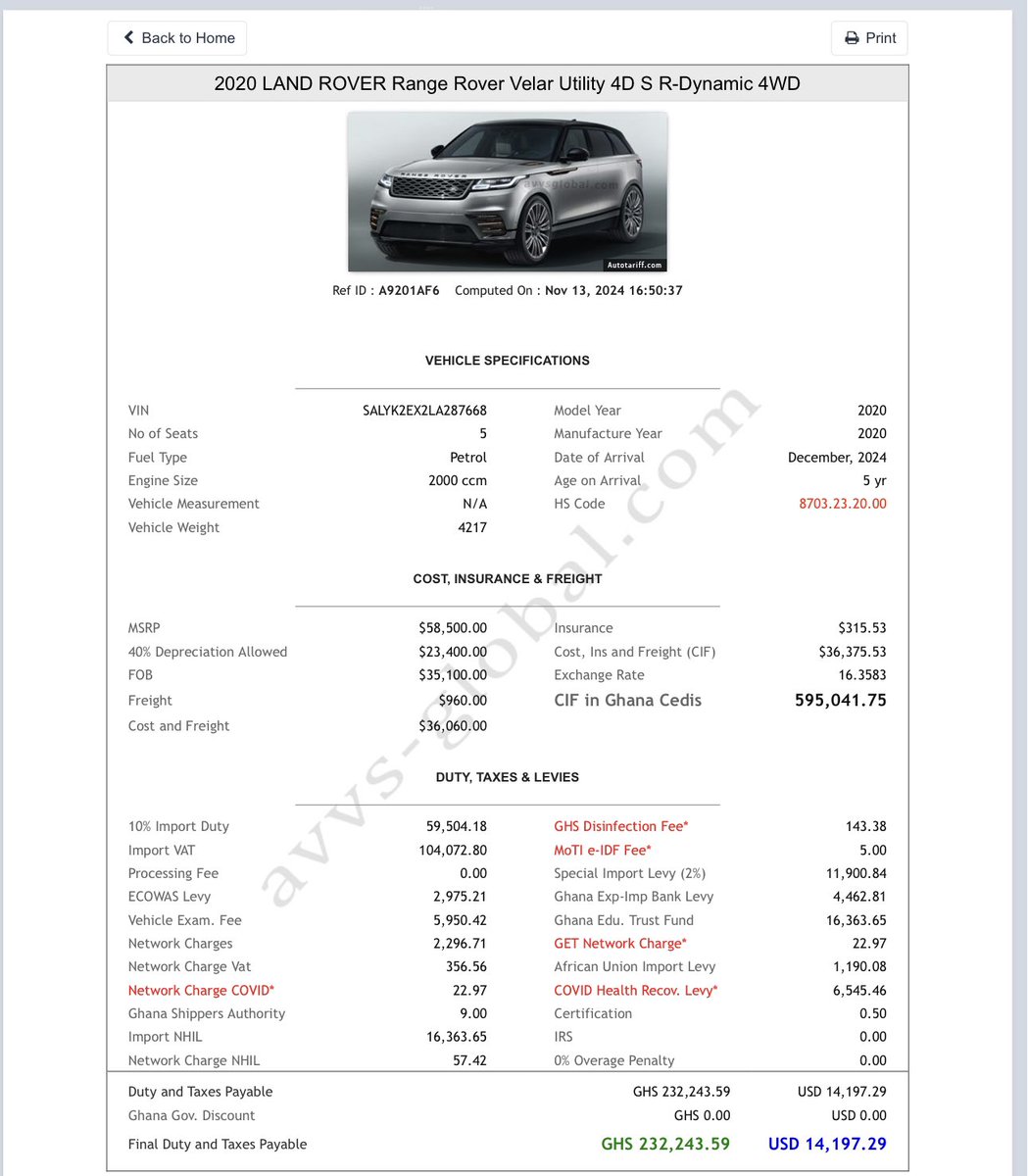 Most of you just be stupid bunch trying to defend actions of this useless govt. 
When benchmark values got reduced by 50% the dollars you have in your avi had gone up adversely. 
The Cedi depreciated further which meant spending more cedis to buy, import and clear cars. 
How did