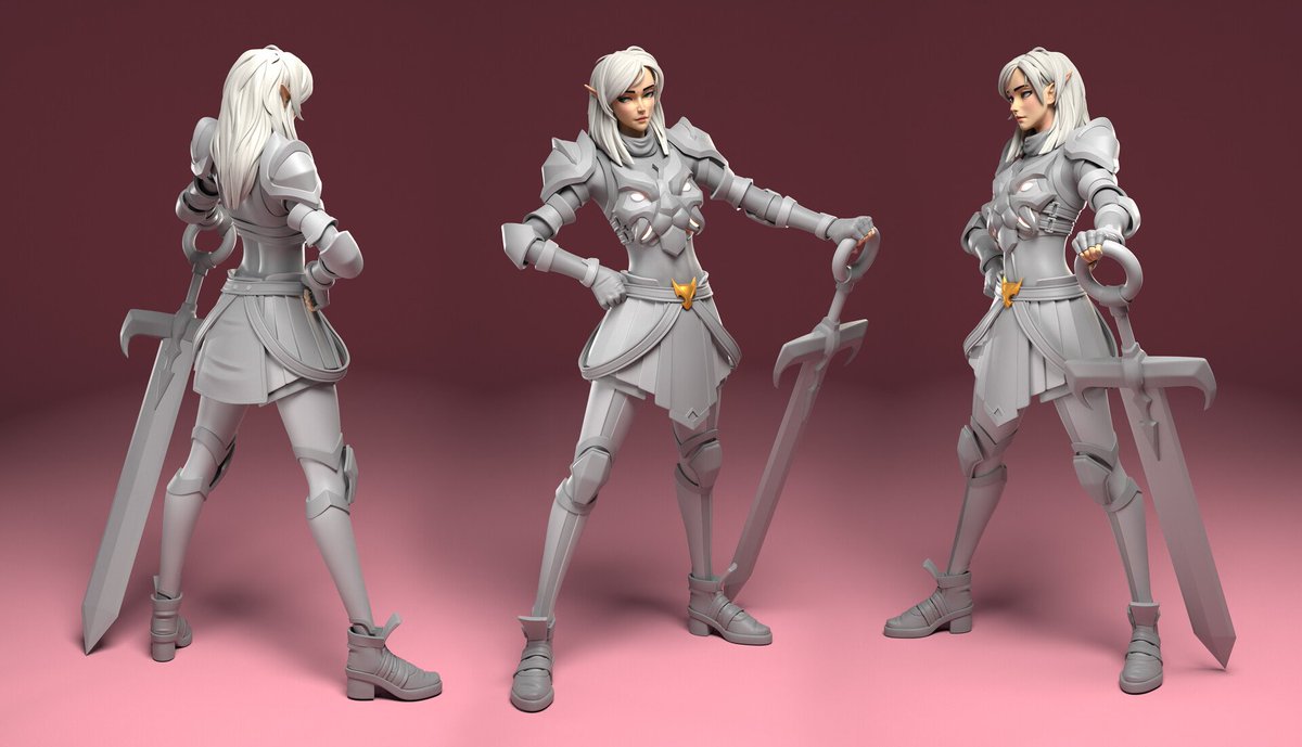 aryst4n's tweet photo. Looking for full-time job as 3D Character artist
It's too far to my dream job "Overwatch Character artist" right now, but maybe you know gamedev studio that need 3D character artist on full-time position.

Believe in your RT and recommends🙏
My mail: aryst4n@gmail.com

Thank you! https://t.co/Kd8xQlQzSy