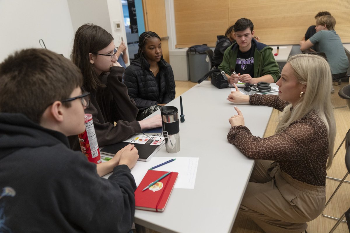wt_bears's tweet photo. As part of our #CityAsOurCampus program, our Altruistic Engineering class recently visited @CLASSPGH, learning from individuals with disabilities &amp; exploring product innovations. ♿️#MissPennsylvania also shared her accessible beauty line, sparking new ideas for inclusivity! 💄 https://t.co/WNcje8Rjta