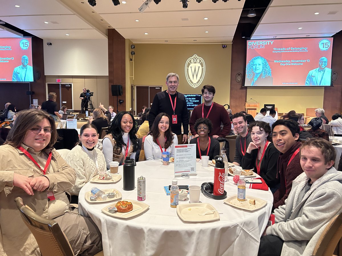 Brauer Group Lab (@brauerlab1) on Twitter photo We had a great time at the first day of the 2024 Diversity Forum today hosted by <a href="/uw_diversity/">UW–Madison Diversity</a>! Special shoutout to the keynote speaker <a href="/SteveLRobbins/">Steve L Robbins PhD</a> for his expertise and for a wonderful and thoughtful presentation. We had a great time at the first day of the 2024 Diversity Forum today hosted by <a href="/uw_diversity/">UW–Madison Diversity</a>! Special shoutout to the keynote speaker <a href="/SteveLRobbins/">Steve L Robbins PhD</a> for his expertise and for a wonderful and thoughtful presentation.