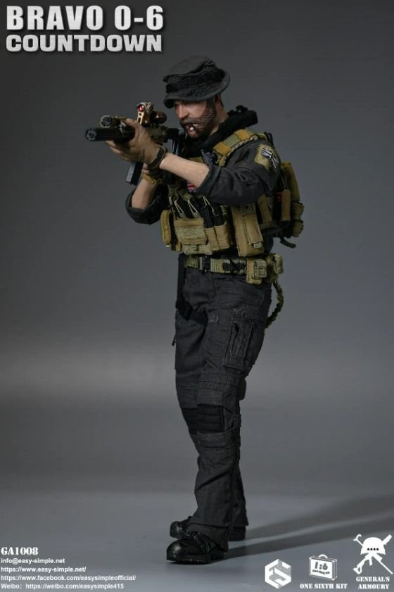 blackopstoys's tweet photo. Update: Bravo 0-6 - shipment incoming. If you preordered expect to be billed within the next 48 hours. If you missed out we will have a few of these coming in above our preordered allotment that will be for sale. #CaptainPrice #CallofDutyBlackOps6 #modernwarefare #codmw #BlackOps #killcapture