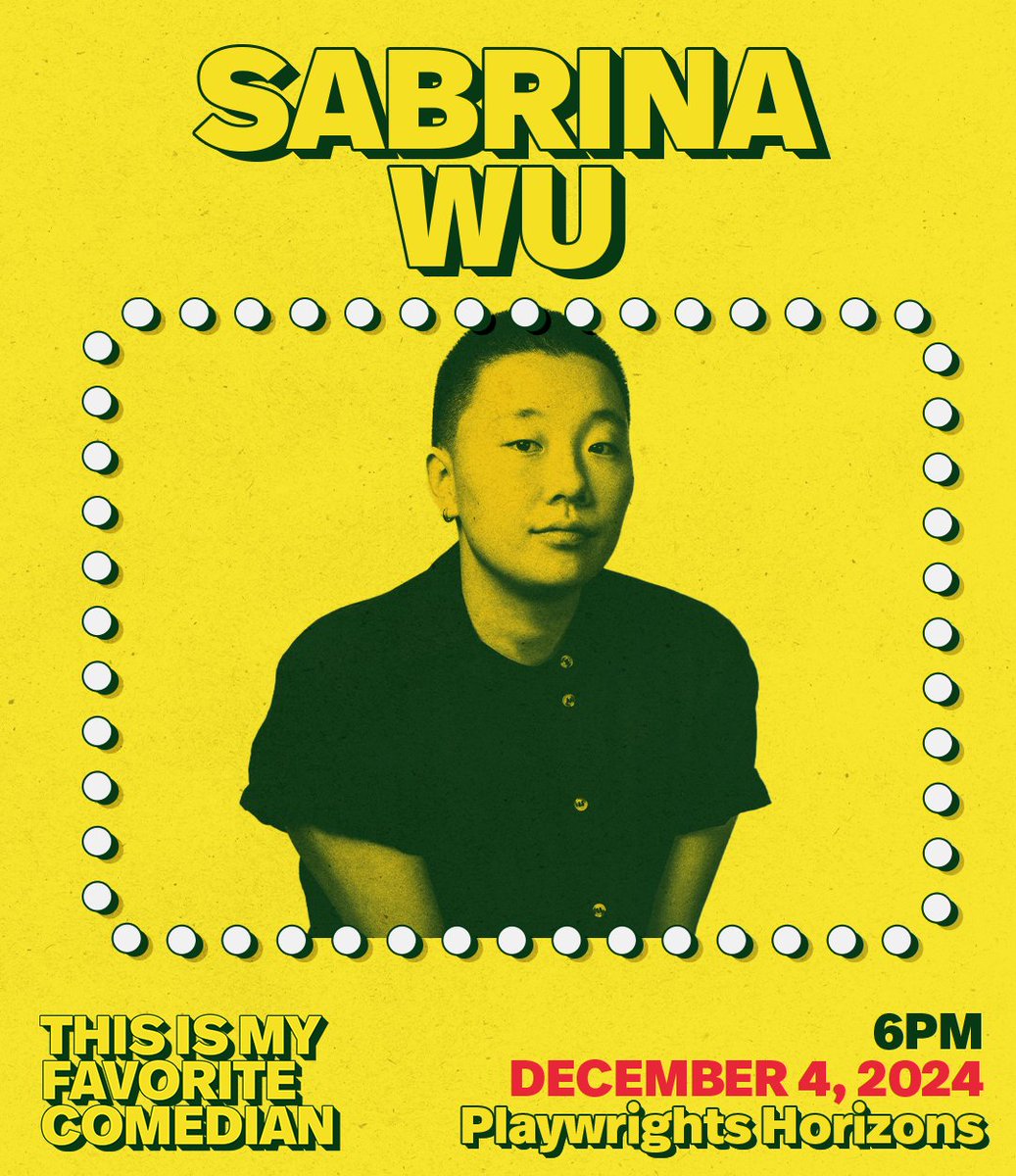 All your faves in one night??? Get tickets to Francesca D'Uva's THIS IS MY FAVORITE SONG on Wednesday, December 4th, and catch @justsydnyc, <a href="/asabrinawu/">Sabrina Wu</a>, and Richard Perez at a free pre-show! Plus, enjoy a special cocktail on us. 😈😈😈 
Tickets at bit.ly/FAVECOMEDIAN