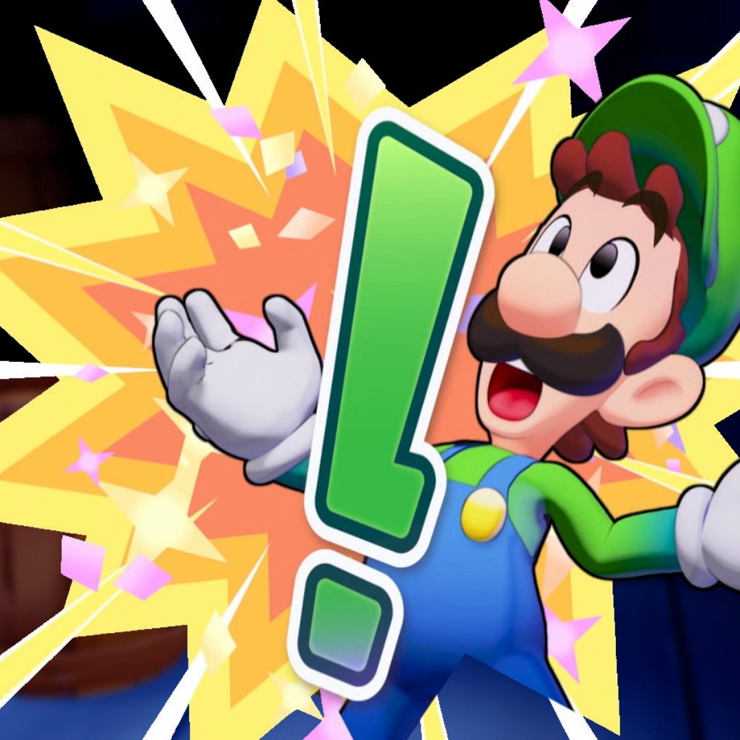 NintendoAmerica's tweet photo. When the eureka moment hits. #MarioLuigi: Brothership https://t.co/fwhEAh3v8B